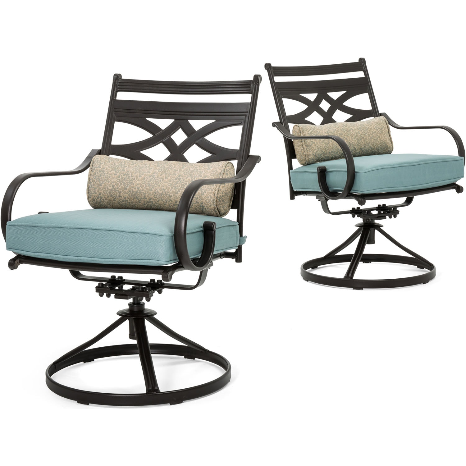 Hanover MCLRDN5PCSQSW4-BLU Patio-Dining-Sets - View #14