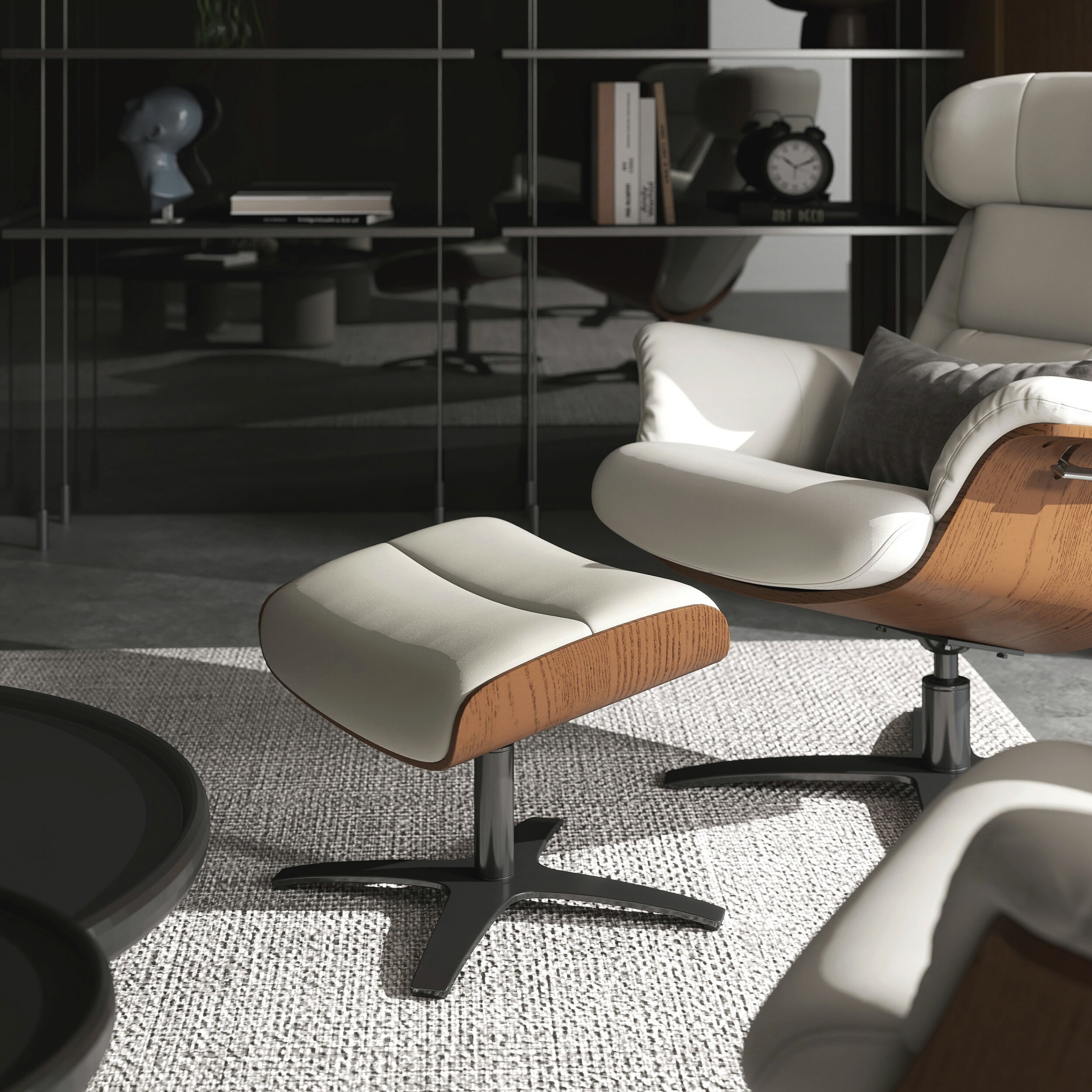 Jennifer Taylor Home LKLN-84650 Indoor-Ottomans - View #2