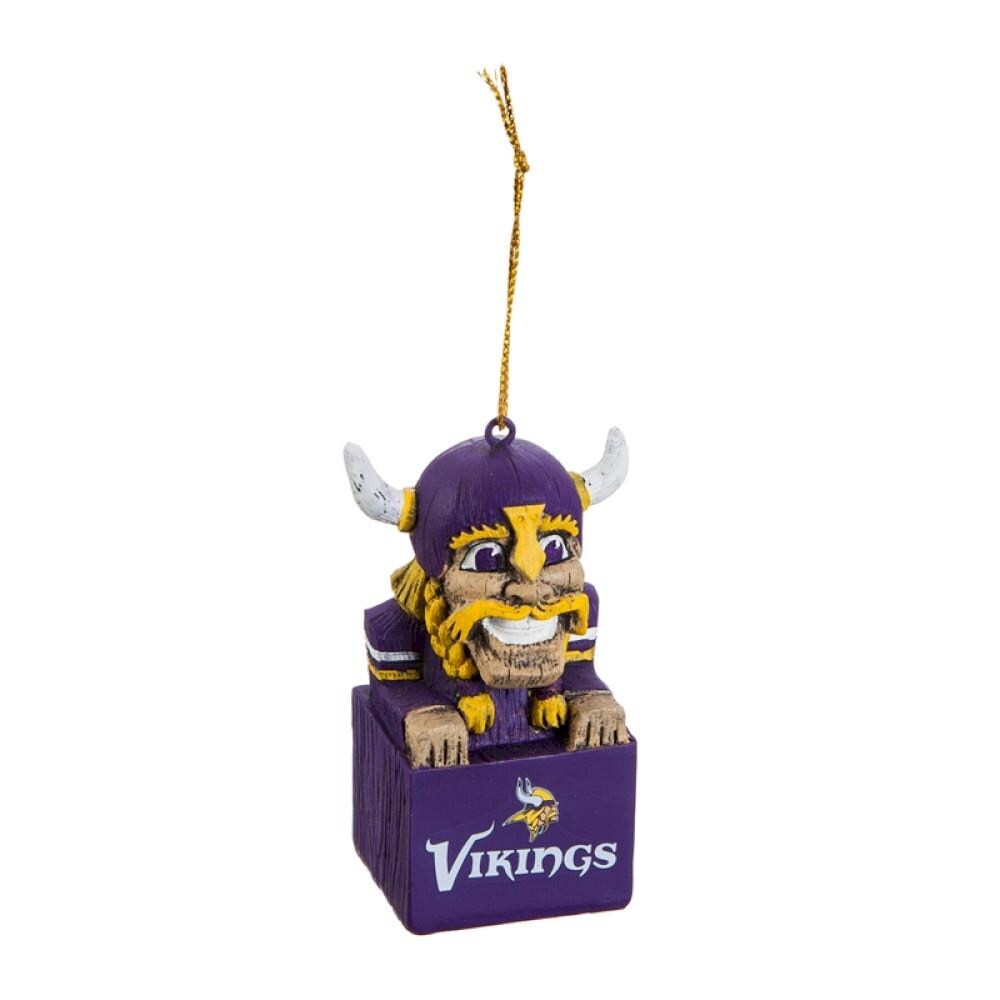 Team Sports America Minnesota Vikings Purple Assorted Indoor Ornament  Shatterproof in the Christmas Ornaments department at