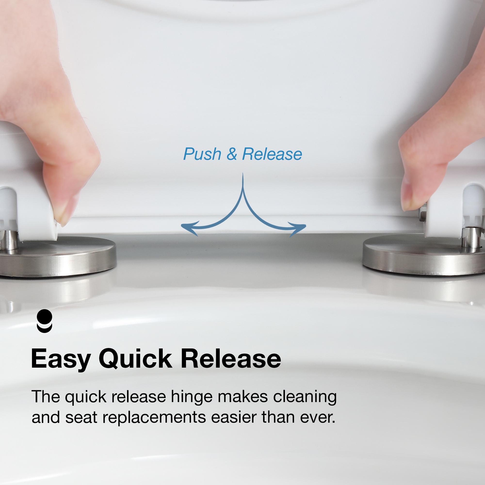 White High Efficiency Dual Flush One-Piece Elongated Toilet