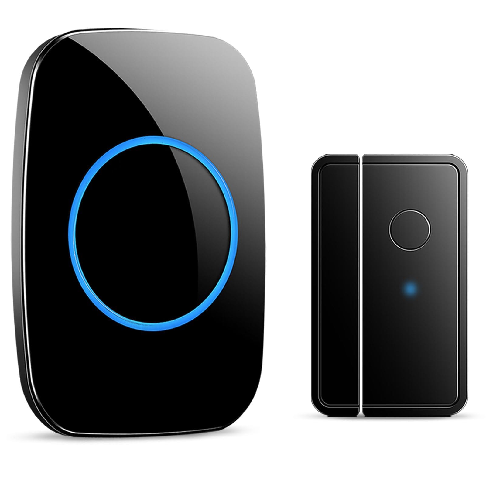 AKSCYZM Wireless Door Chime with 1000ft Range 60 Chimes and 5 Volume Levels for Home Office and Business durable home and garden accessory #LAK0814K028