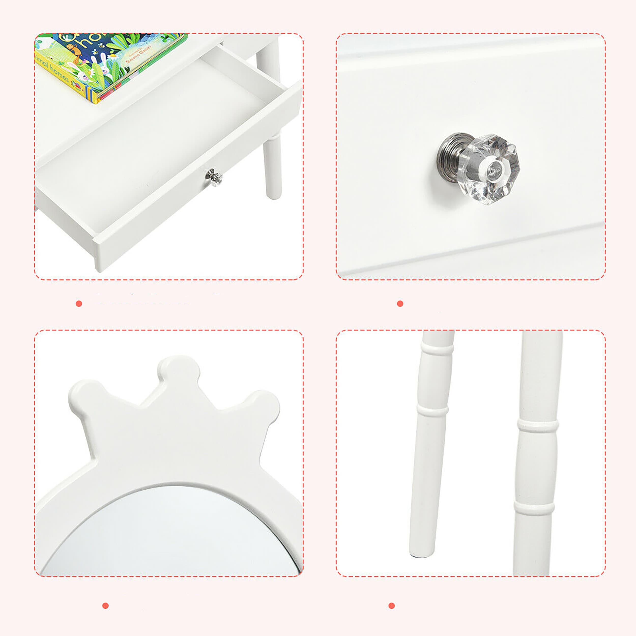 Goplus LWS00365 Kids-Play-Tables - View #2