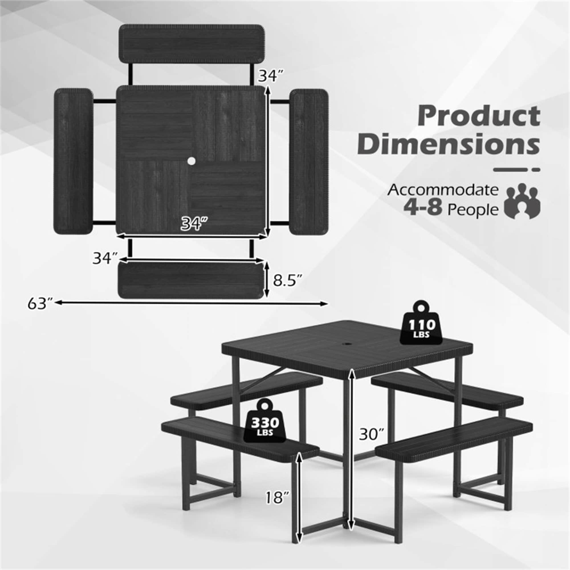 BABOOM BOM-42281086-OR Picnic-Tables - View #3