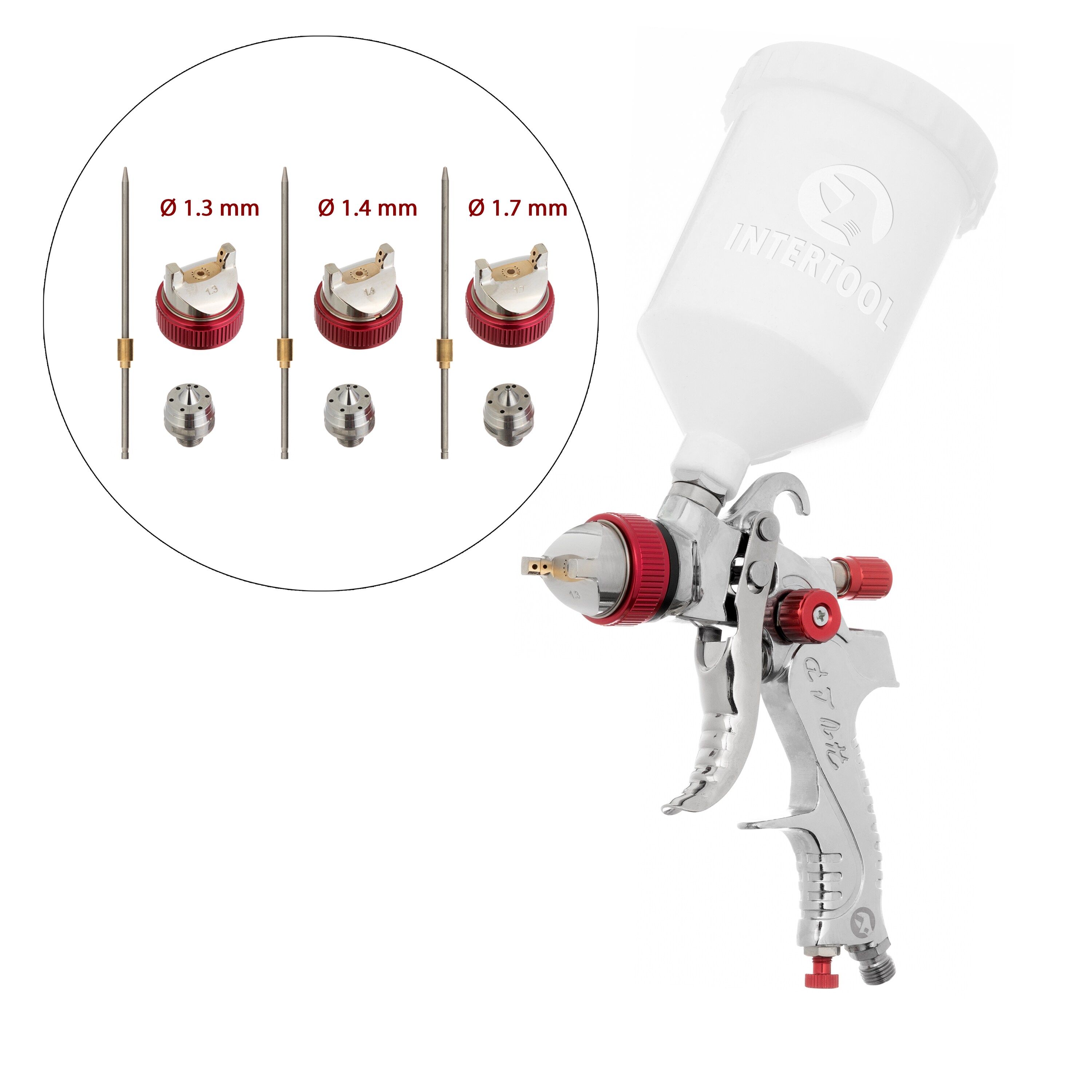 INTERTOOL PT08-0153 Hvlp-Paint-Sprayers - View #2