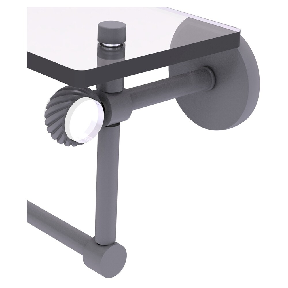 Allied Brass CV-1TBT-16-GYM Bathroom-Shelves - View #2