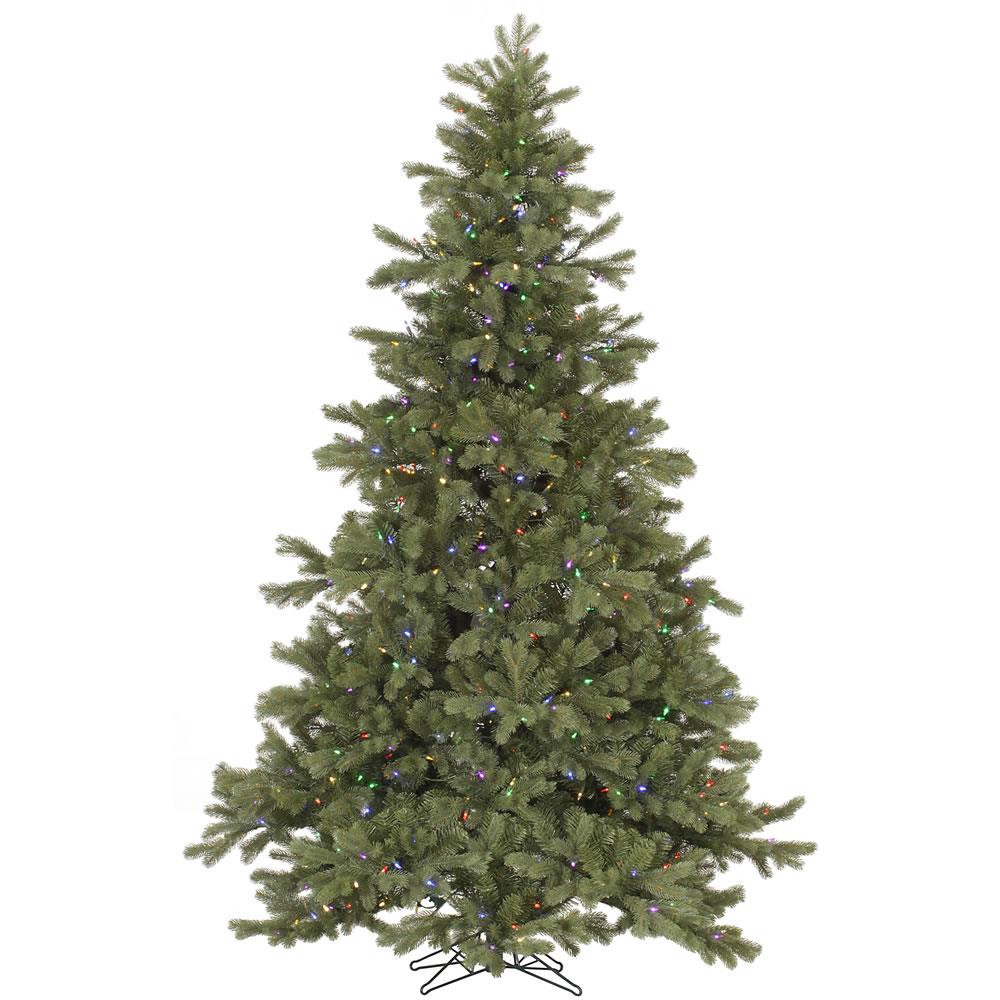 Vickerman A143367LED 6.5-Feet Pre-lit Artificial Christmas Tree with Multicolor LED Lights