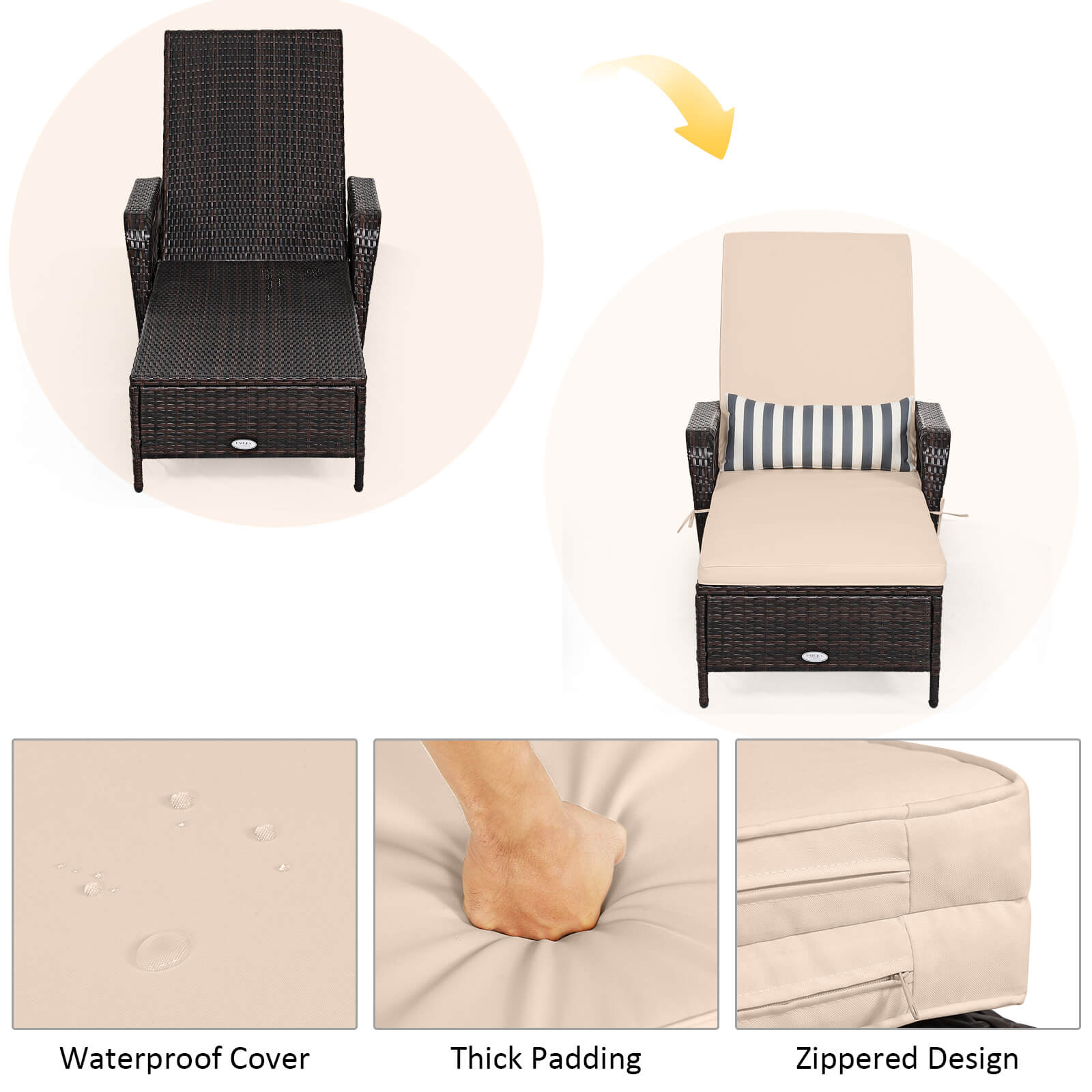 Costway CSHY005862 Patio-Chairs - View #10