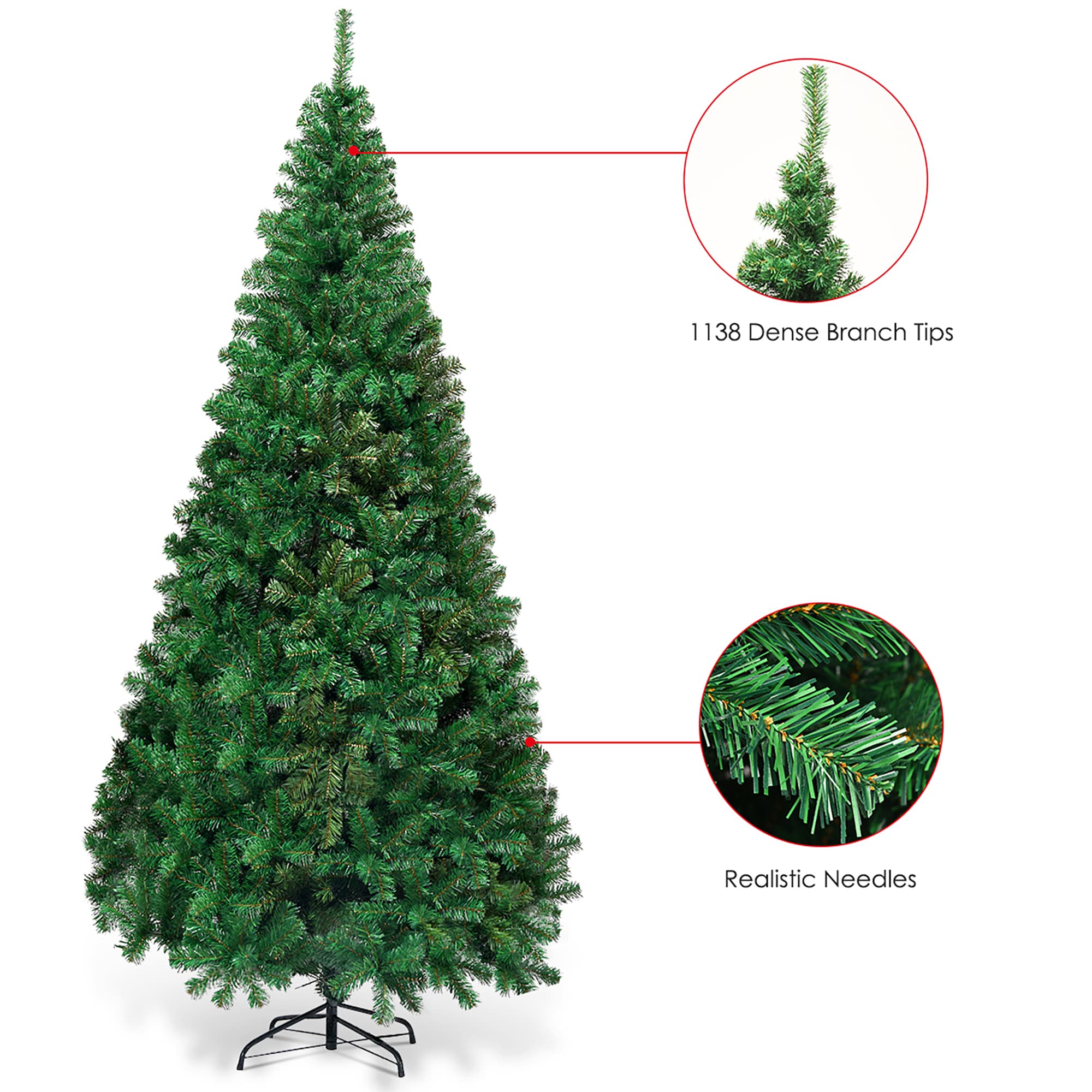 Forclover ALHY-21CM8 Artificial-Christmas-Trees - View #5