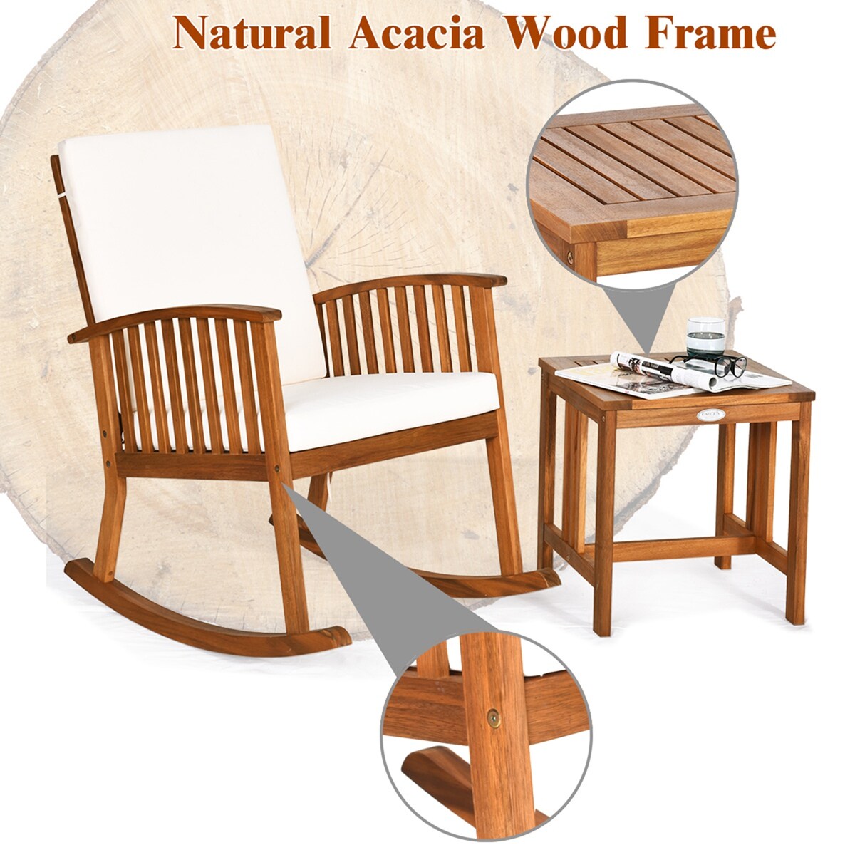 Costway HW63887 Patio-Conversation-Sets - View #7