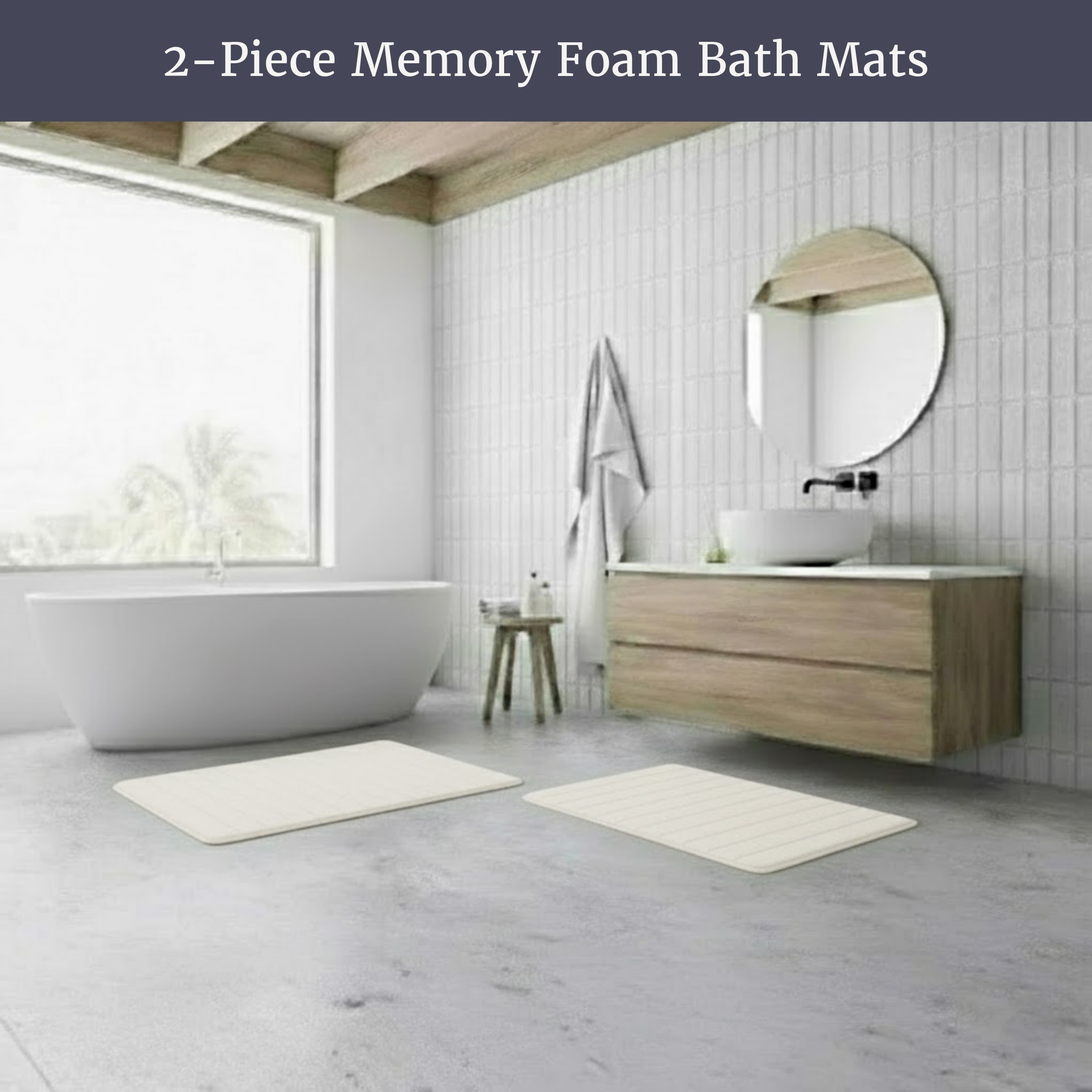 Hastings Home 576055DBO Bath-Rugs - View #2