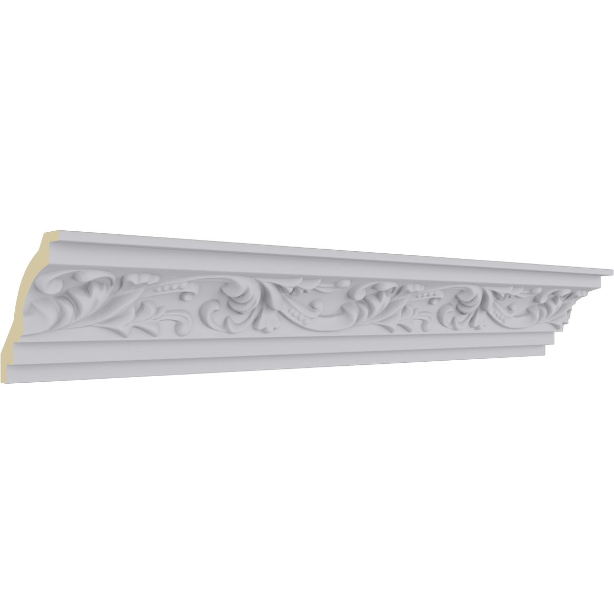 2 3/4"H x 2 3/4"P x 4"F x 94 1/2"L Tristan Crown Moulding