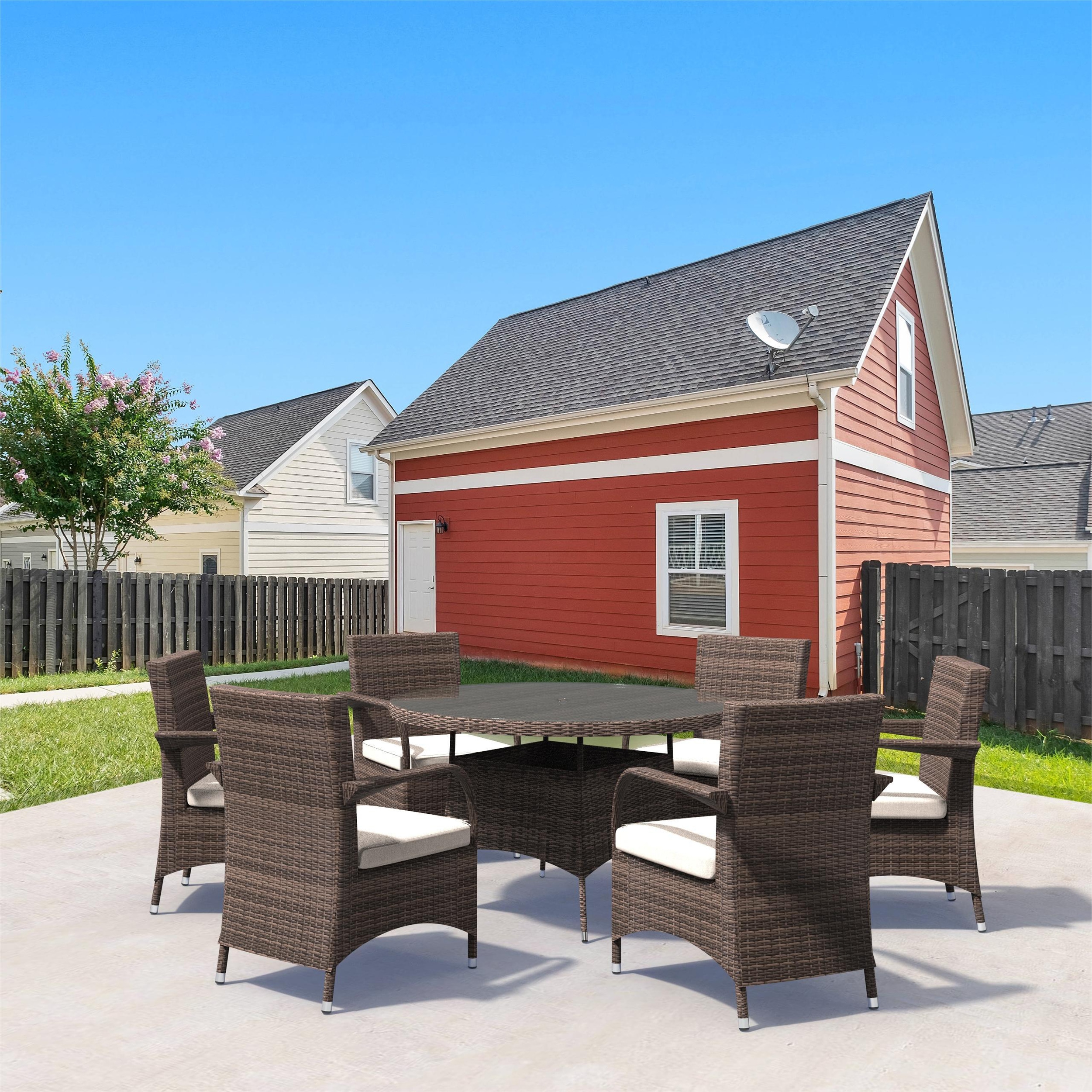 Moda Furnishings CMAD-1122-BR Patio-Dining-Sets - View #12