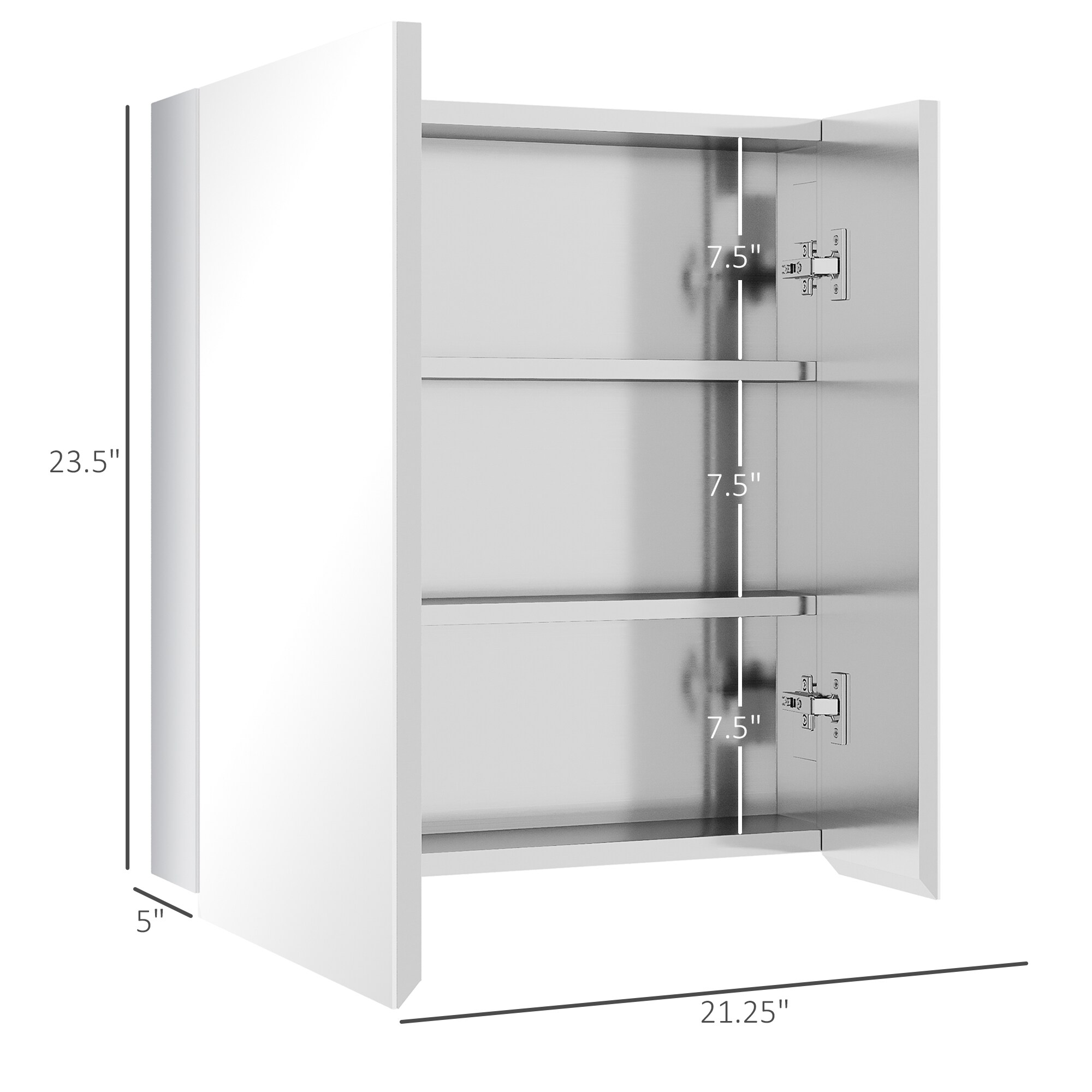 AAZJ ASB-P173926 Bathroom-Wall-Cabinets - View #7