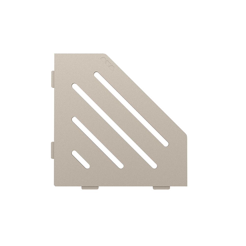 Schluter Systems SES2D10TSC Shelf Pentagon Corner Wave Cream
