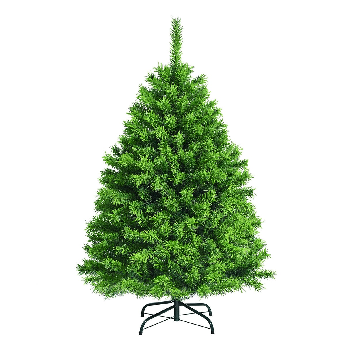 WELLFOR CM-HJY-23574 4.5-Feet Flocked Artificial Christmas Tree