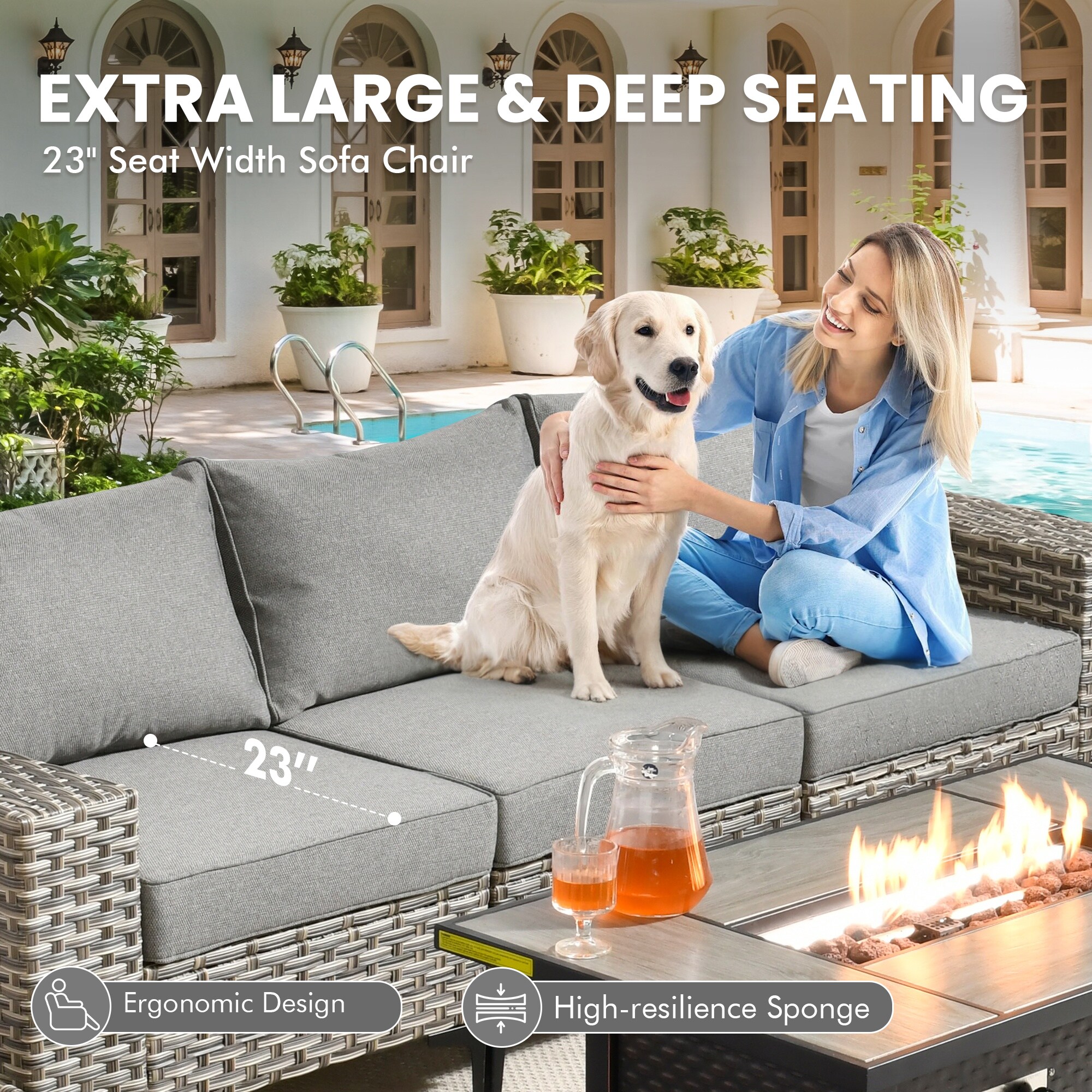 XIZZI XIMW4083 Patio-Sofas-Daybeds - View #8