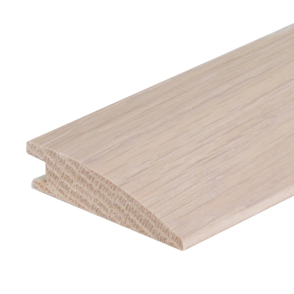 Flexco 954061 Reducer French Oak Terassa 0.5-in T x 2-in W x 78-in L Solid wood Reducer