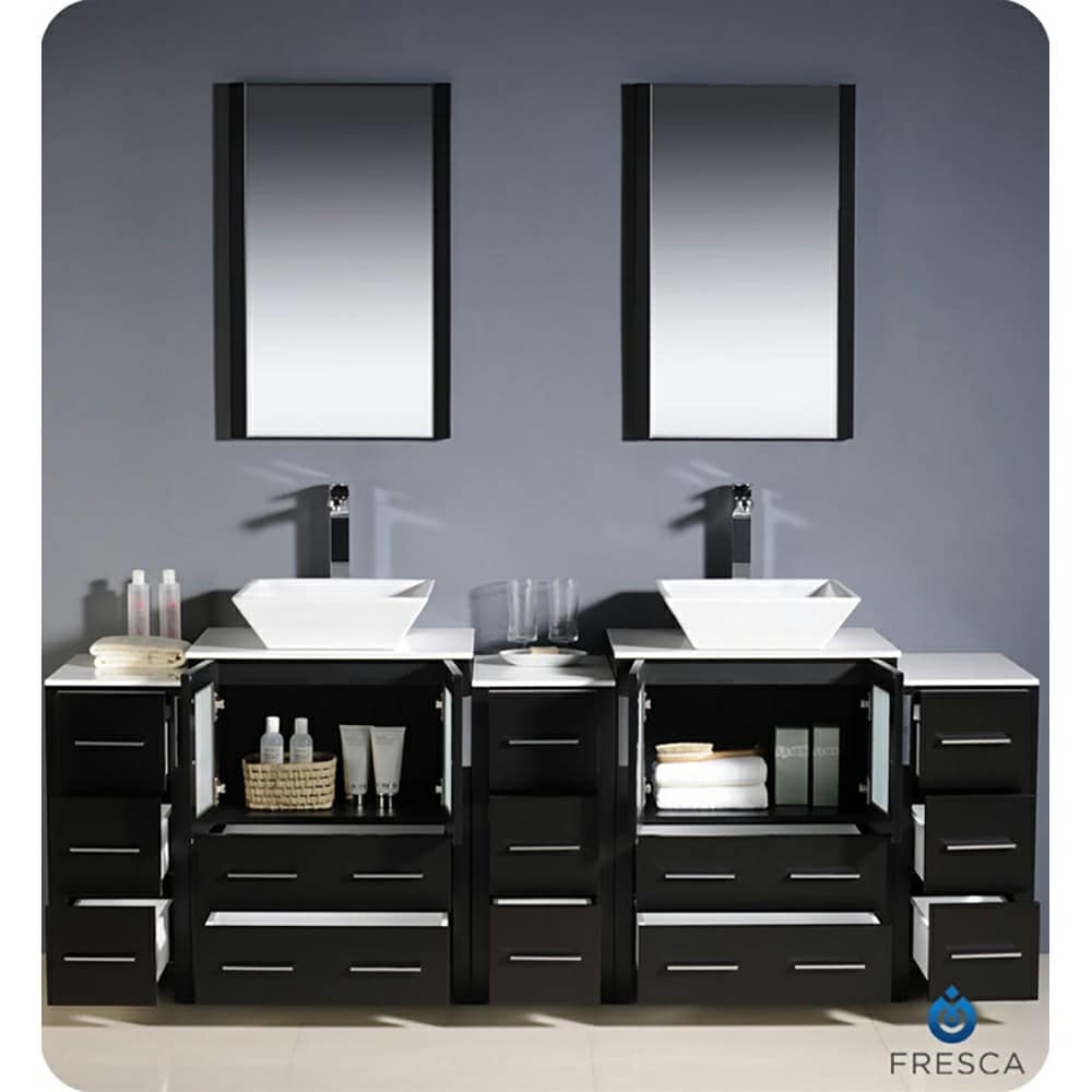 Fresca FCB62-72ES-CWH-V Bath-Vanity-Combo - View #6