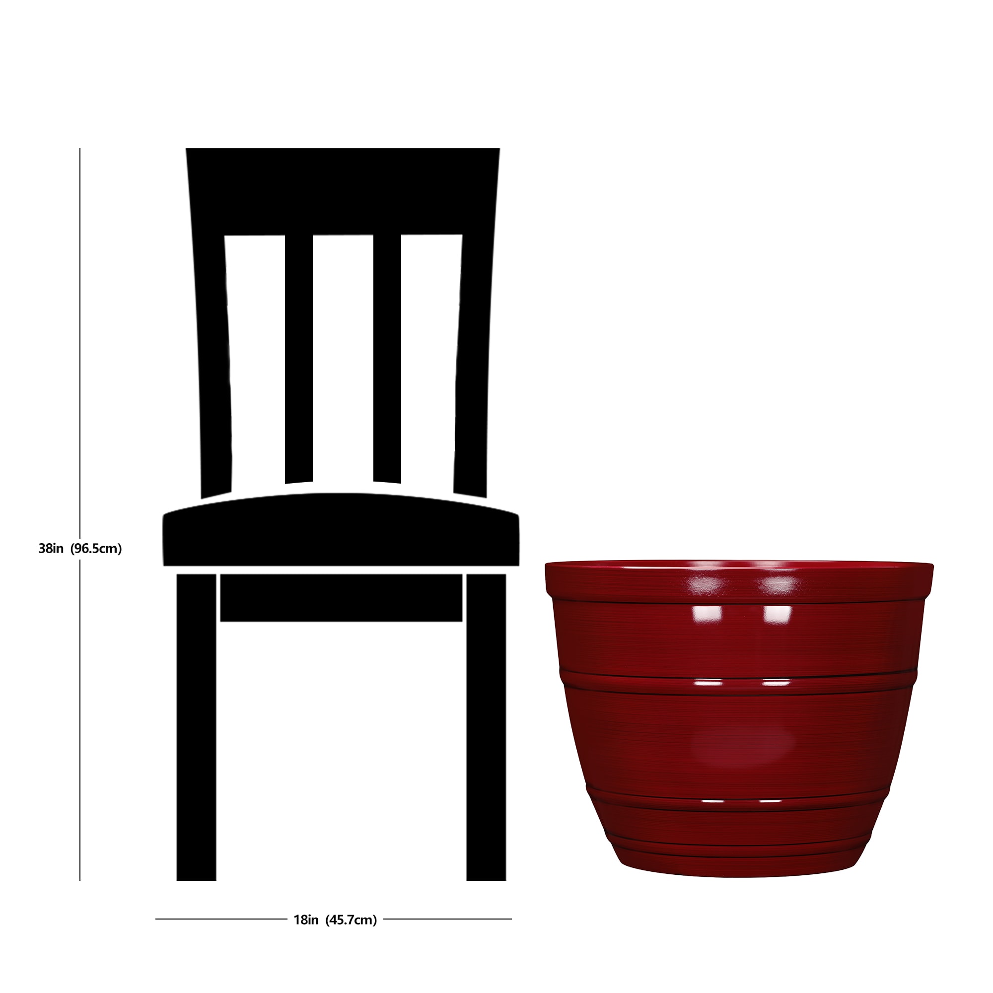 Style Selections PLH1522BRH Planter-Window-Box - View #6