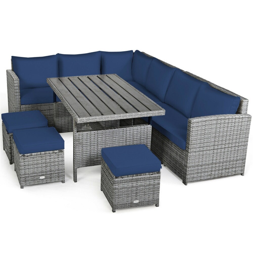 Clihome CNBL-09BLKPBL Patio-Conversation-Sets - View #3