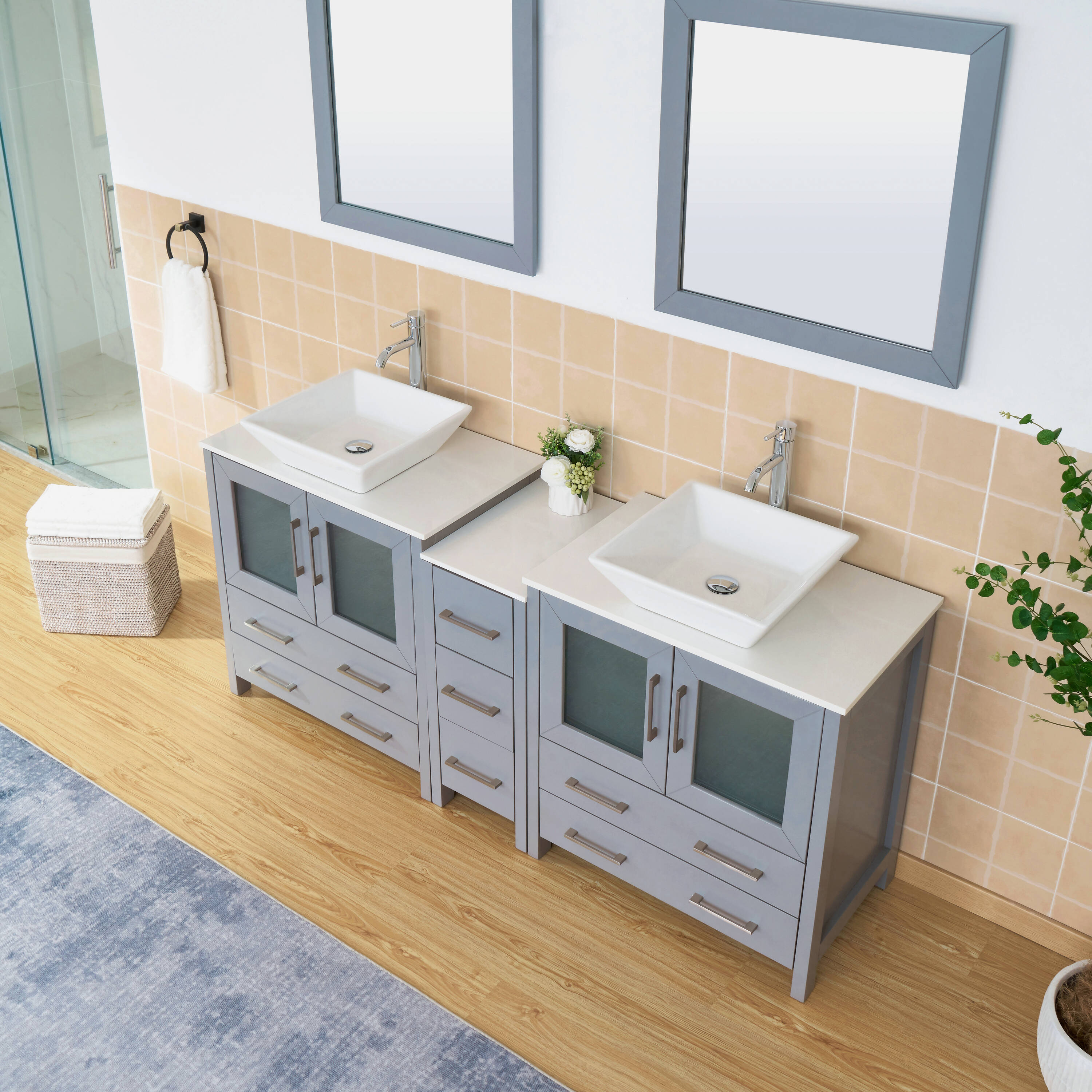 Vanity Art VA3130-72G Bath-Vanity-Combo - View #9