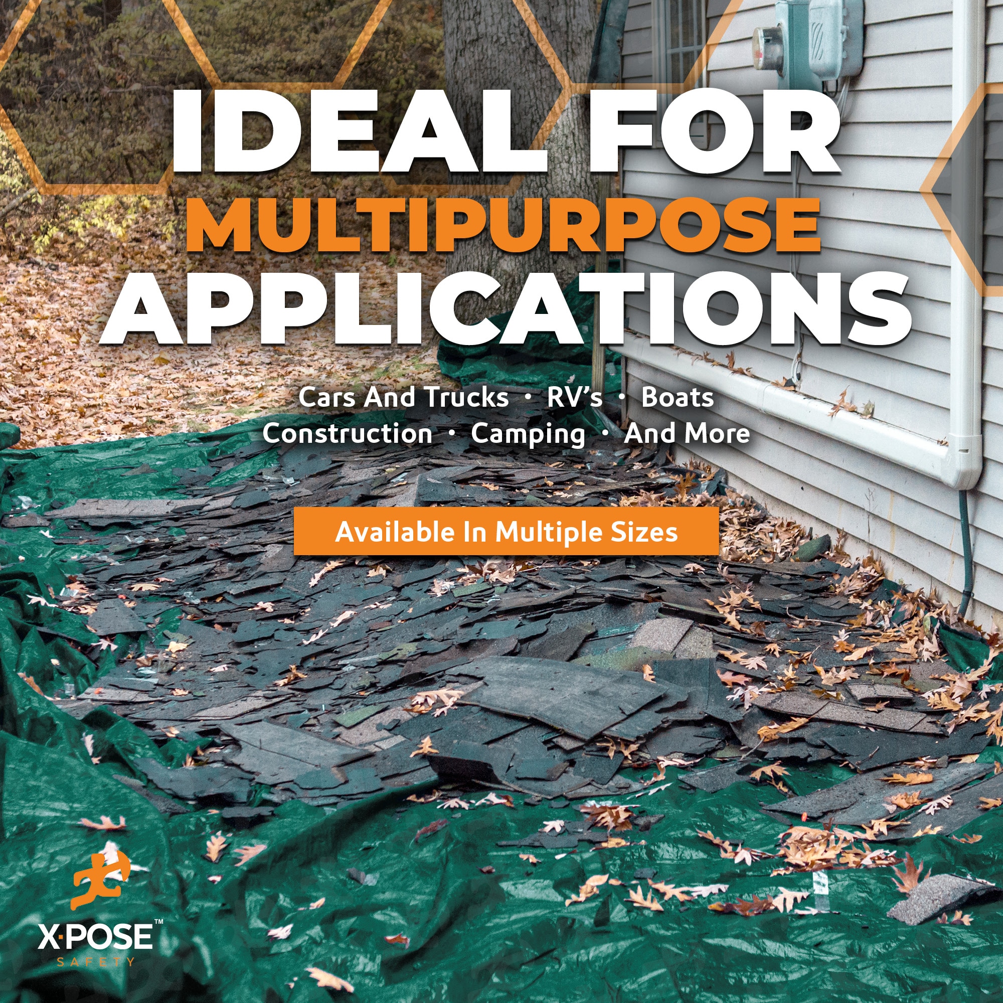 XPOSE SAFETY MTGB-1414-X tarps - View #6