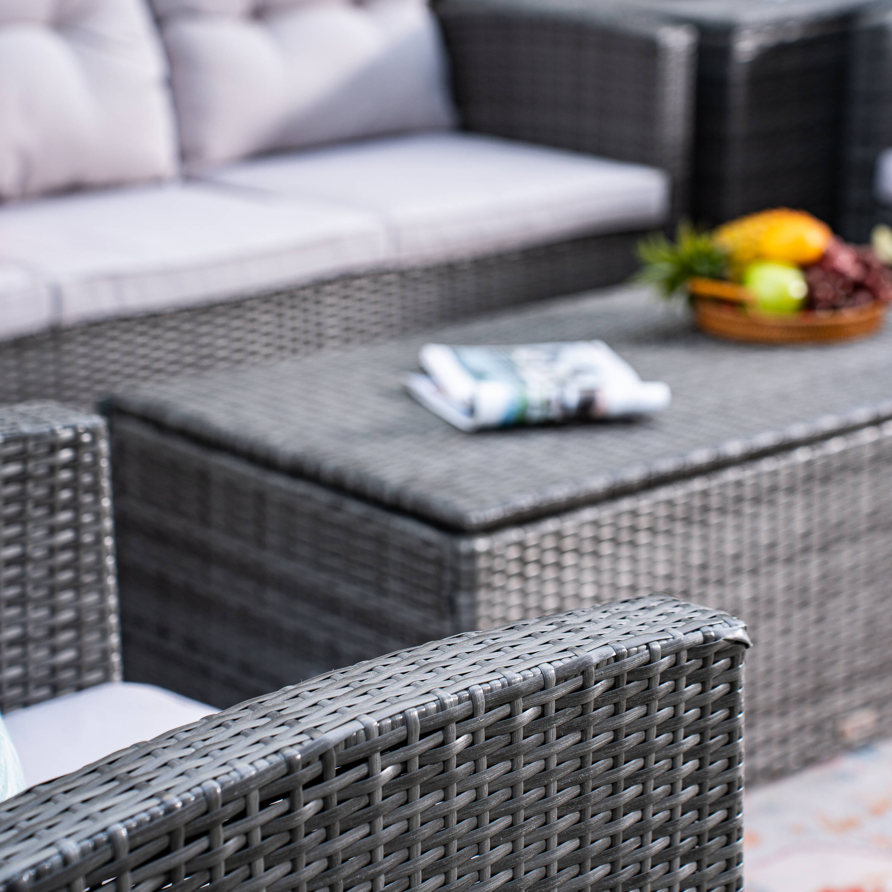 Direct Wicker DWS-N1503-GRAY Patio-Conversation-Sets - View #8