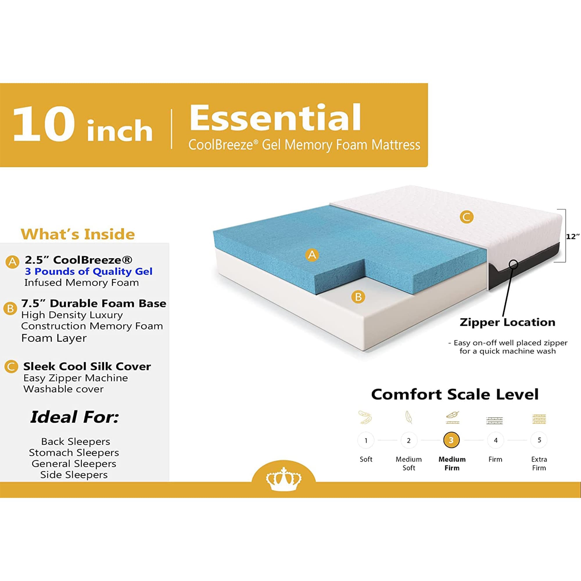 Dynasty Mattress 289685 Air-Mattresses - View #4