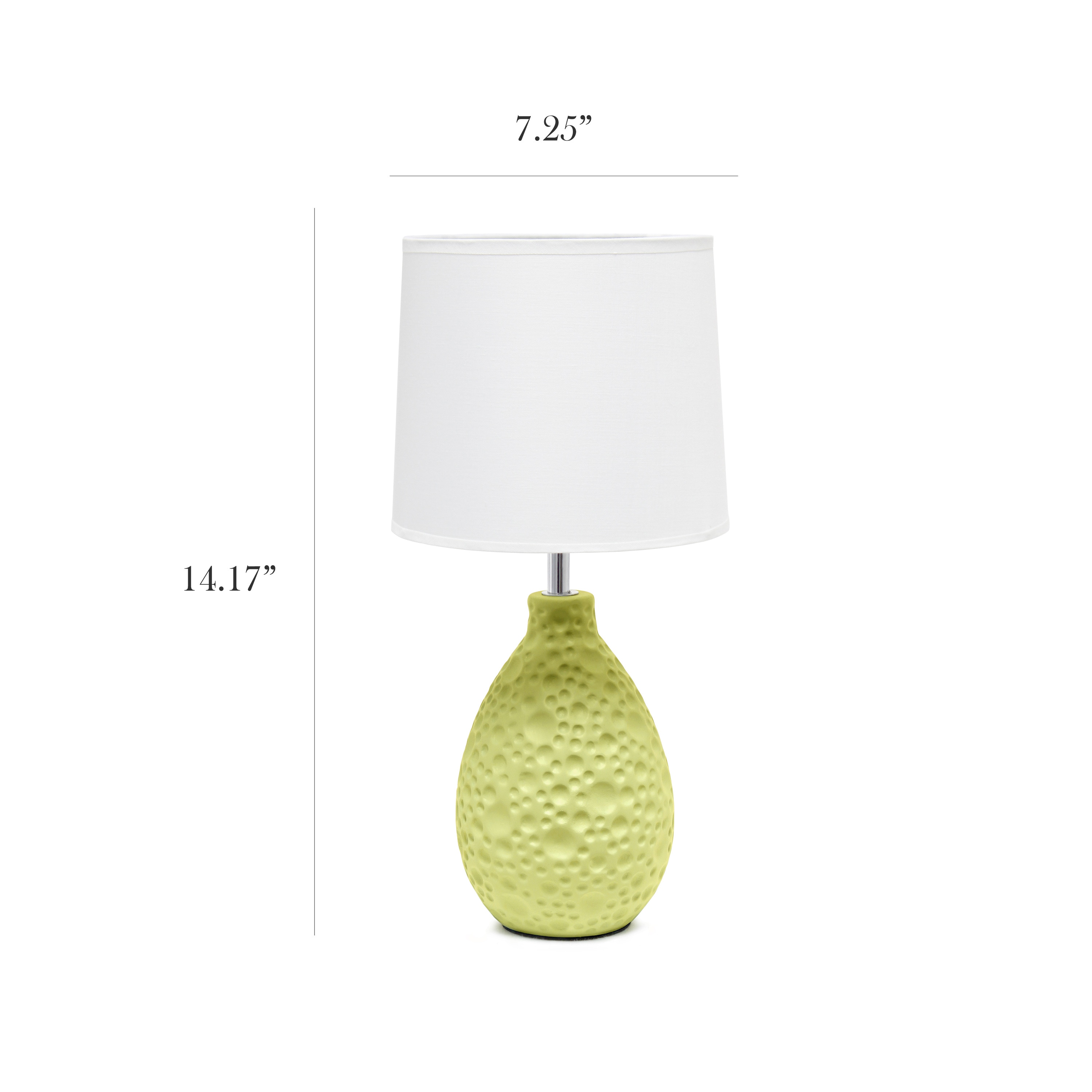 Simple Designs LT2003-GRN Table-Lamps - View #3