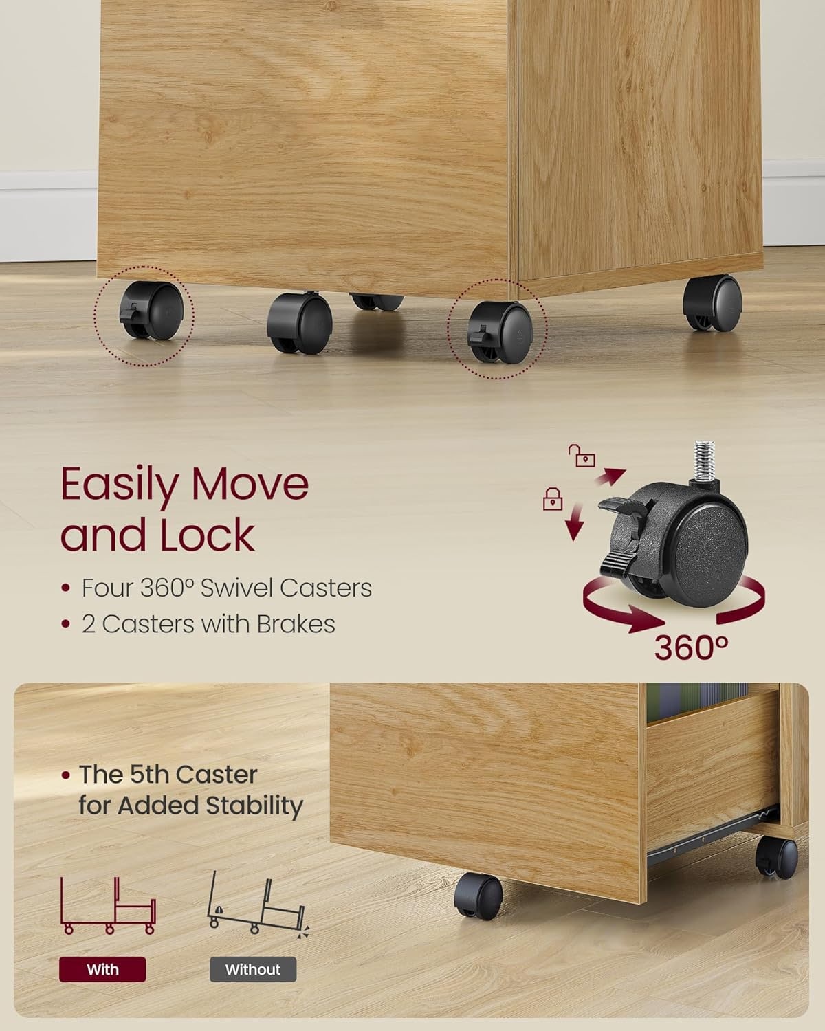 SONGMICS HOME OFC040Y70 Filing-Cabinets - View #5
