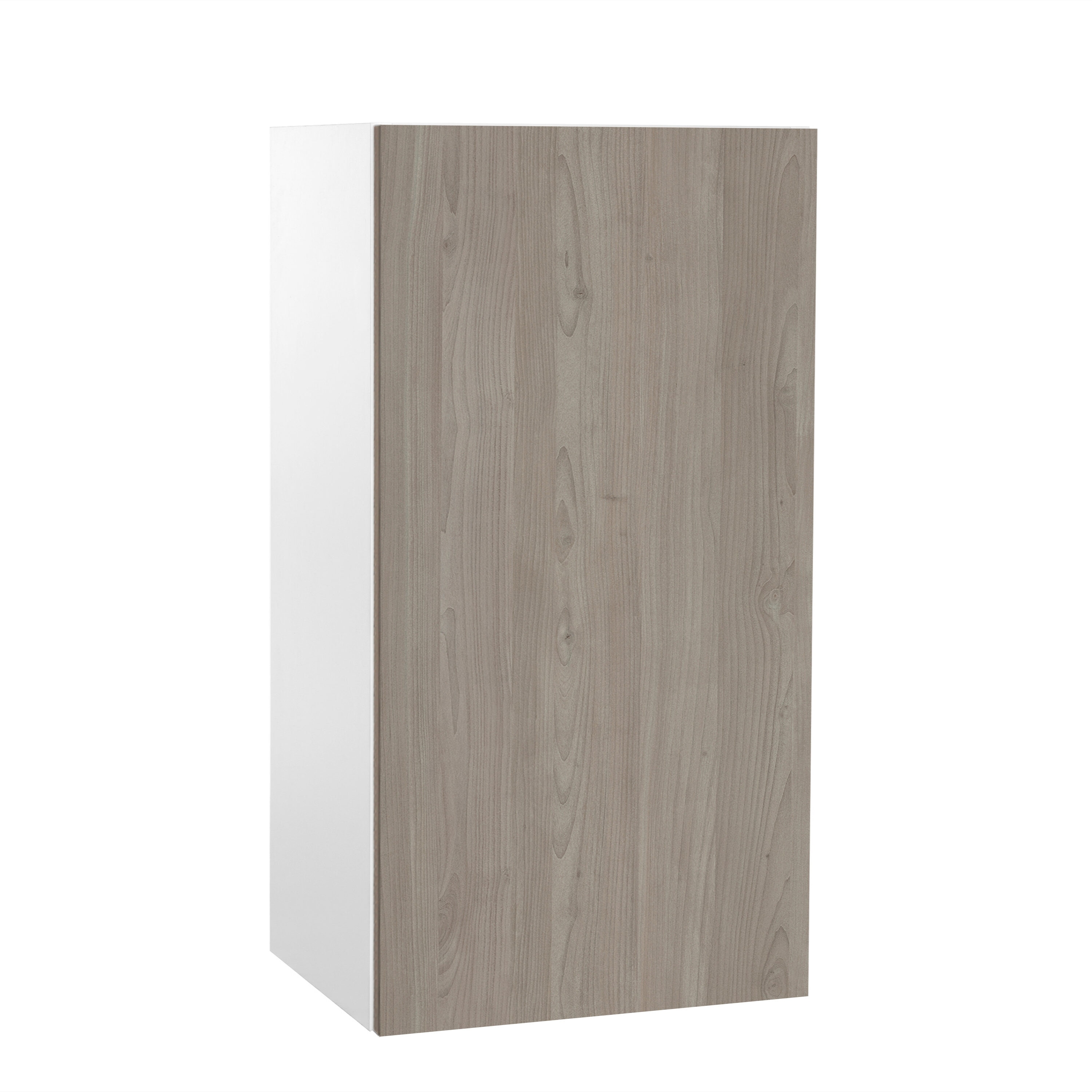 Cambridge 12-in W x 36-in H x 12-in D Grey Nordic Wood Engineered Wood Door Wall Stock Cabinet