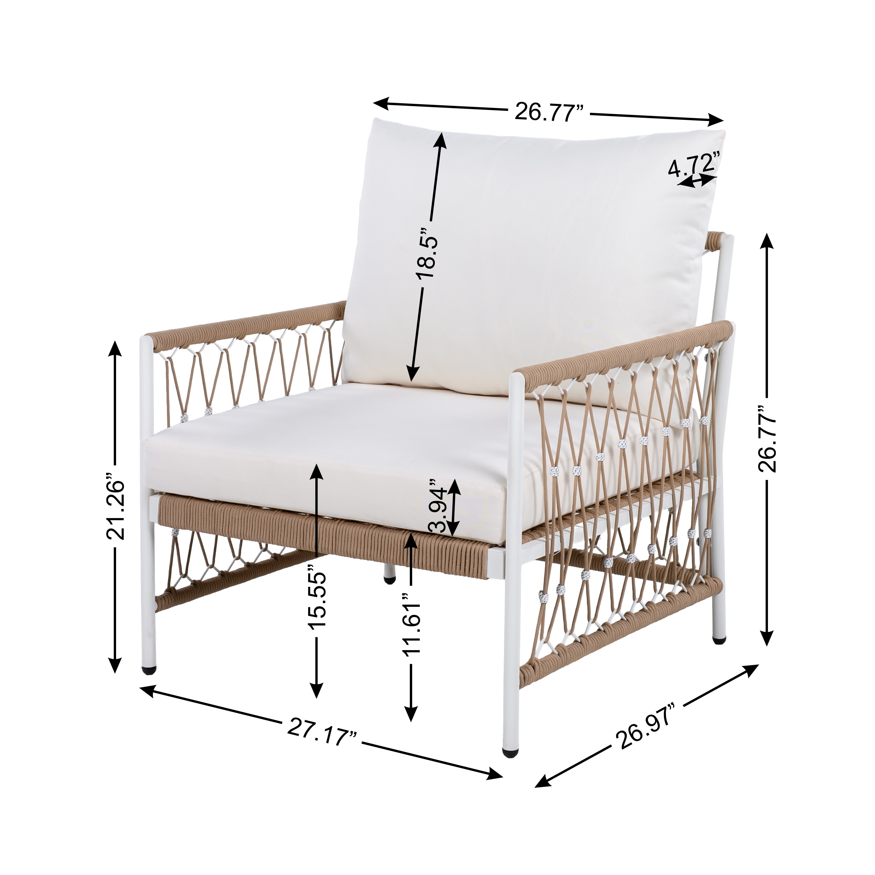 ToolCat LS2-147-HW Patio-Conversation-Sets - View #4