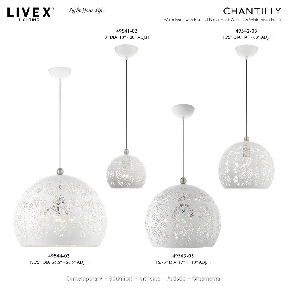 Livex Lighting 49543-03 Pendant-Lights - View #2
