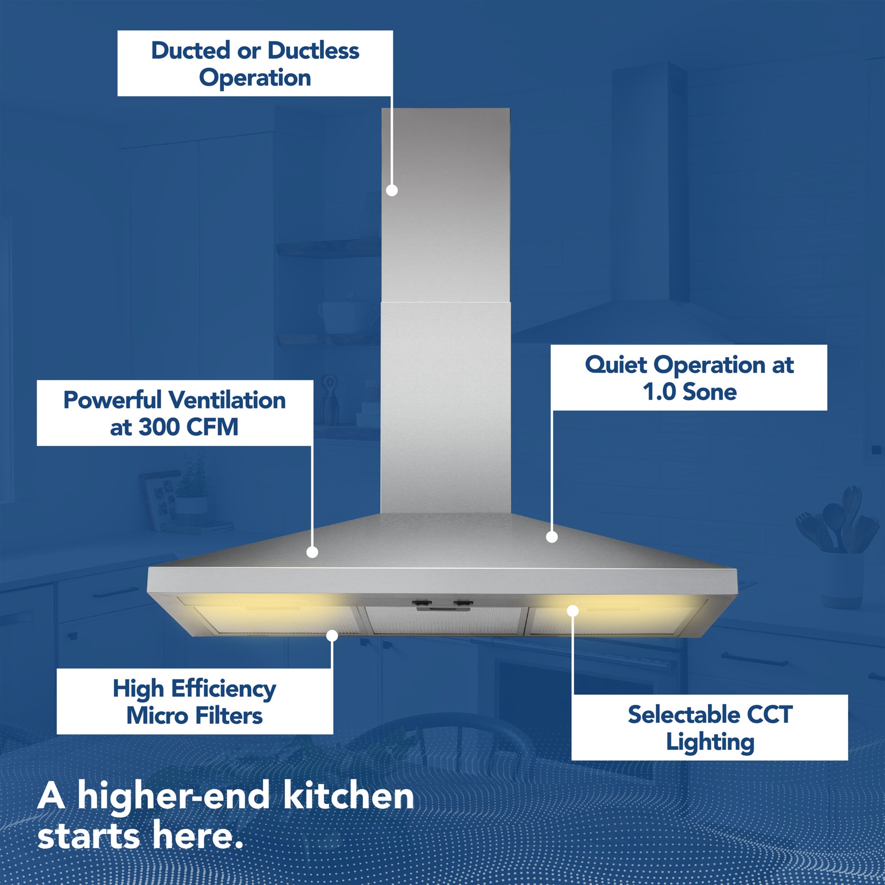 Broan-NuTone WPR302CSSE Wall-Mounted-Range-Hoods - View #2