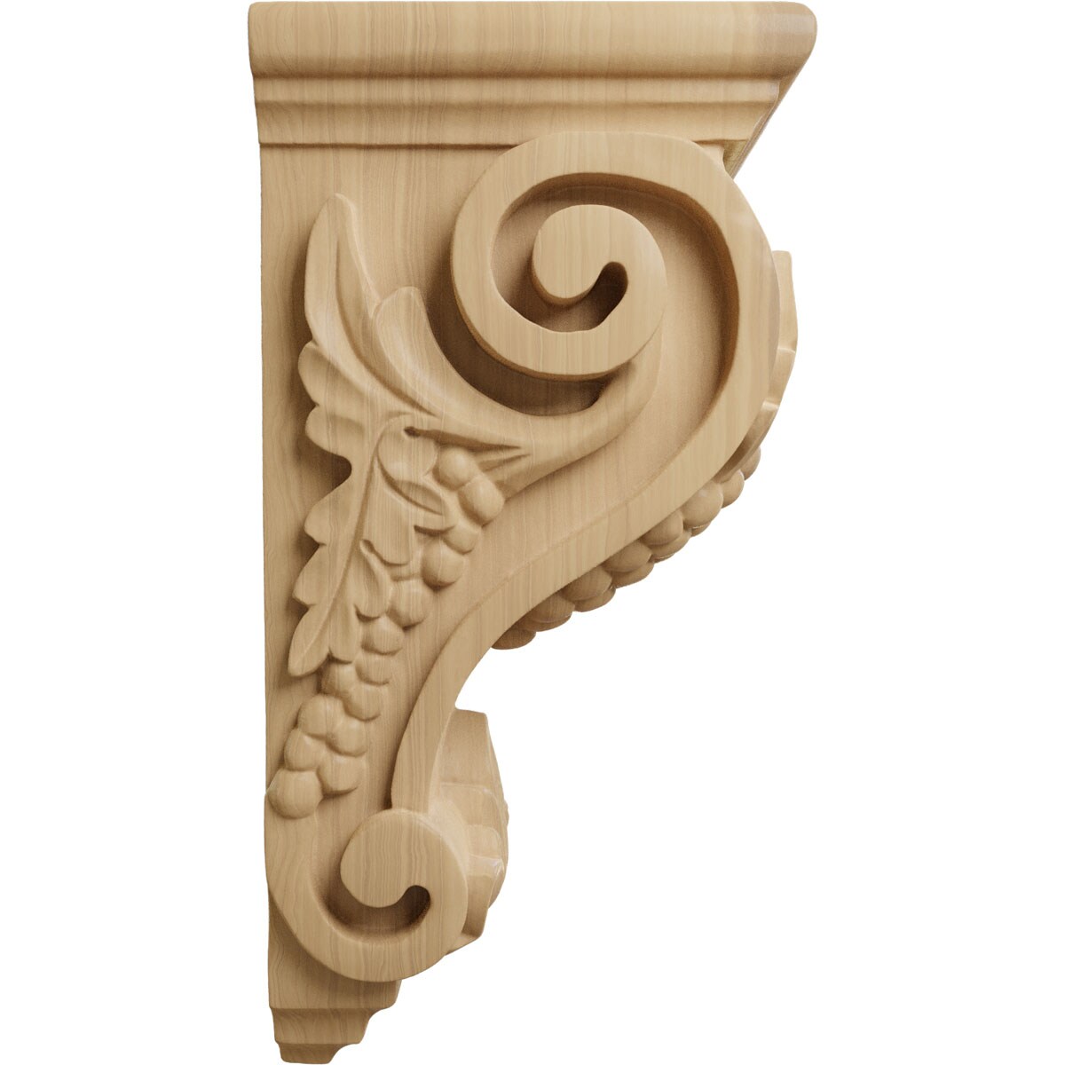 Ekena Millwork CORW04X05X10GRCH corbels - View #3
