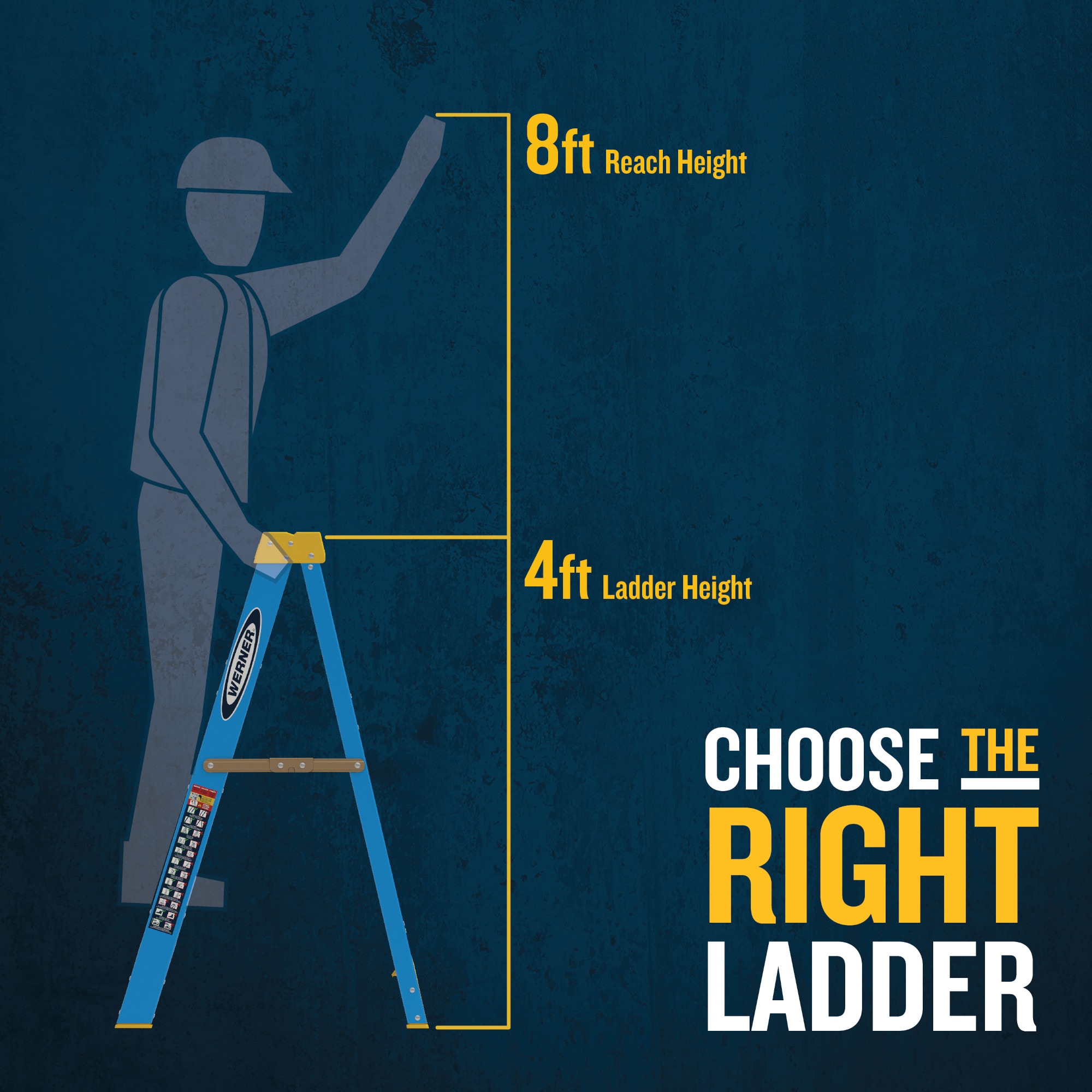 Werner FS204X9216 Step-Ladders - View #3