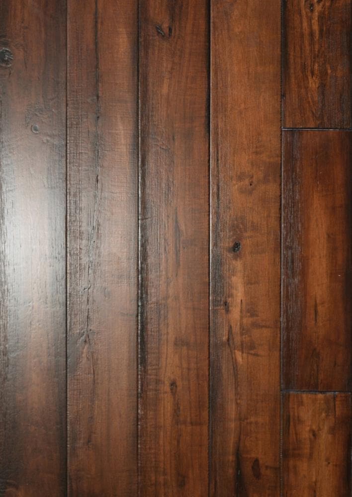 Americana Floors SB-PL-MAH19005 (Sample) Pub House Hemmingway Brown Vintage Maple Engineered Wirebrushed Hardwood Flooring