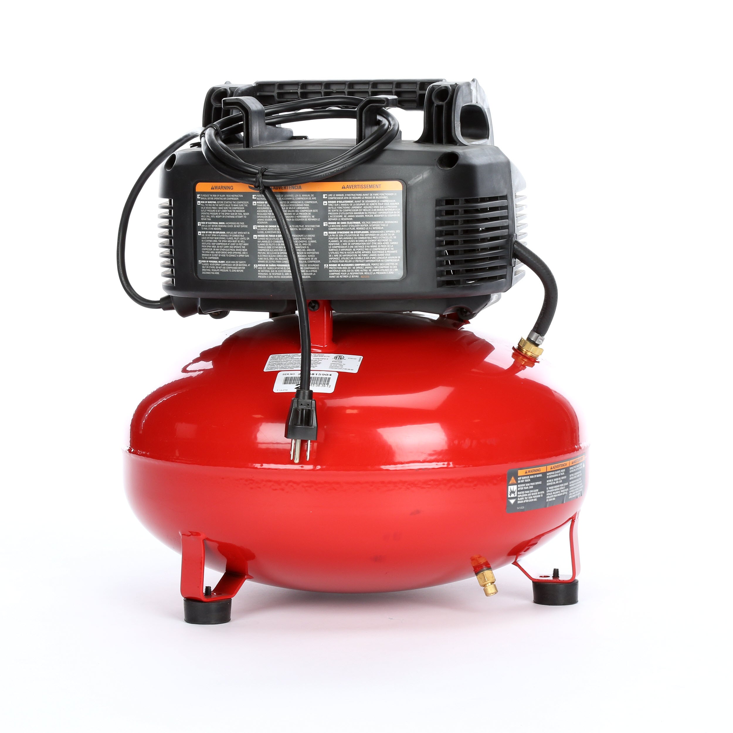PORTER-CABLE 6-Gallons Portable 150 Psi Pancake Air Compressor in the Air  Compressors department at