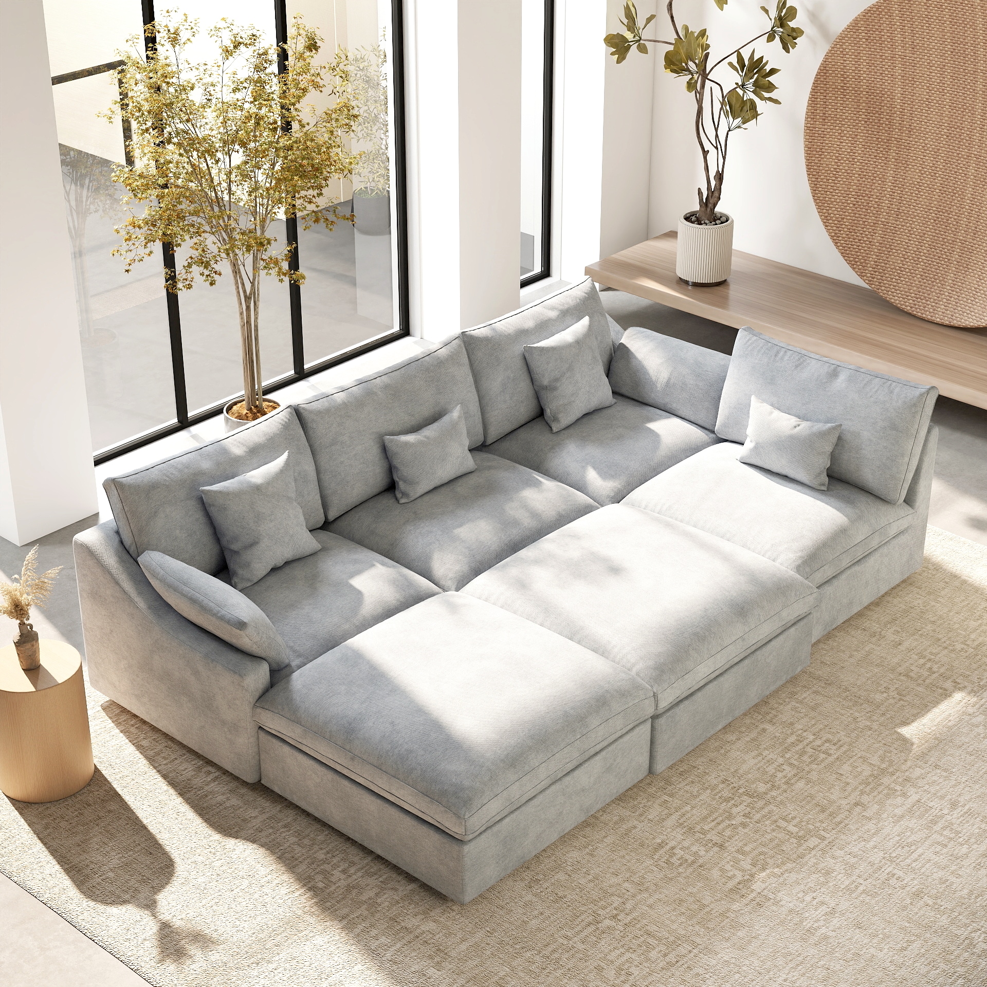 BuotiqHom DH-S4+2-140LG Sofas-Loveseats - View #5