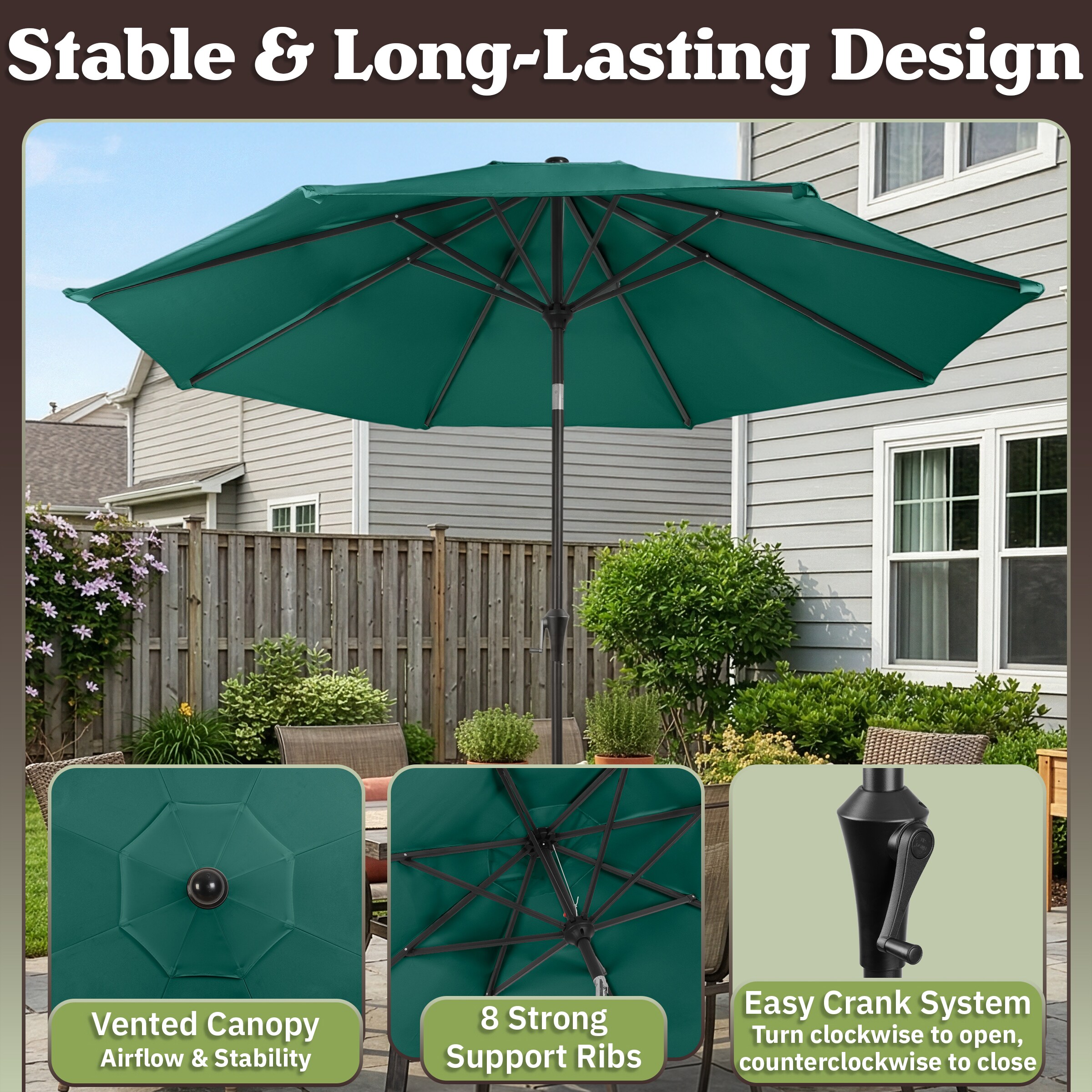 Nature Spring 520665BVD Umbrellas-2 - View #3