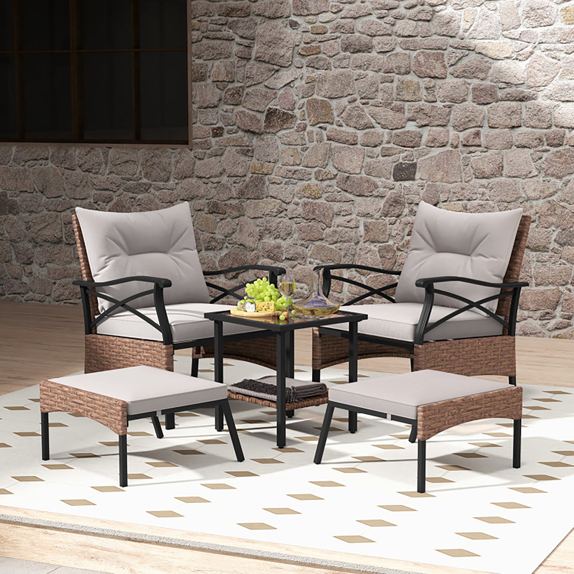 CASAINC CA-LY0007 Patio-Conversation-Sets - View #3