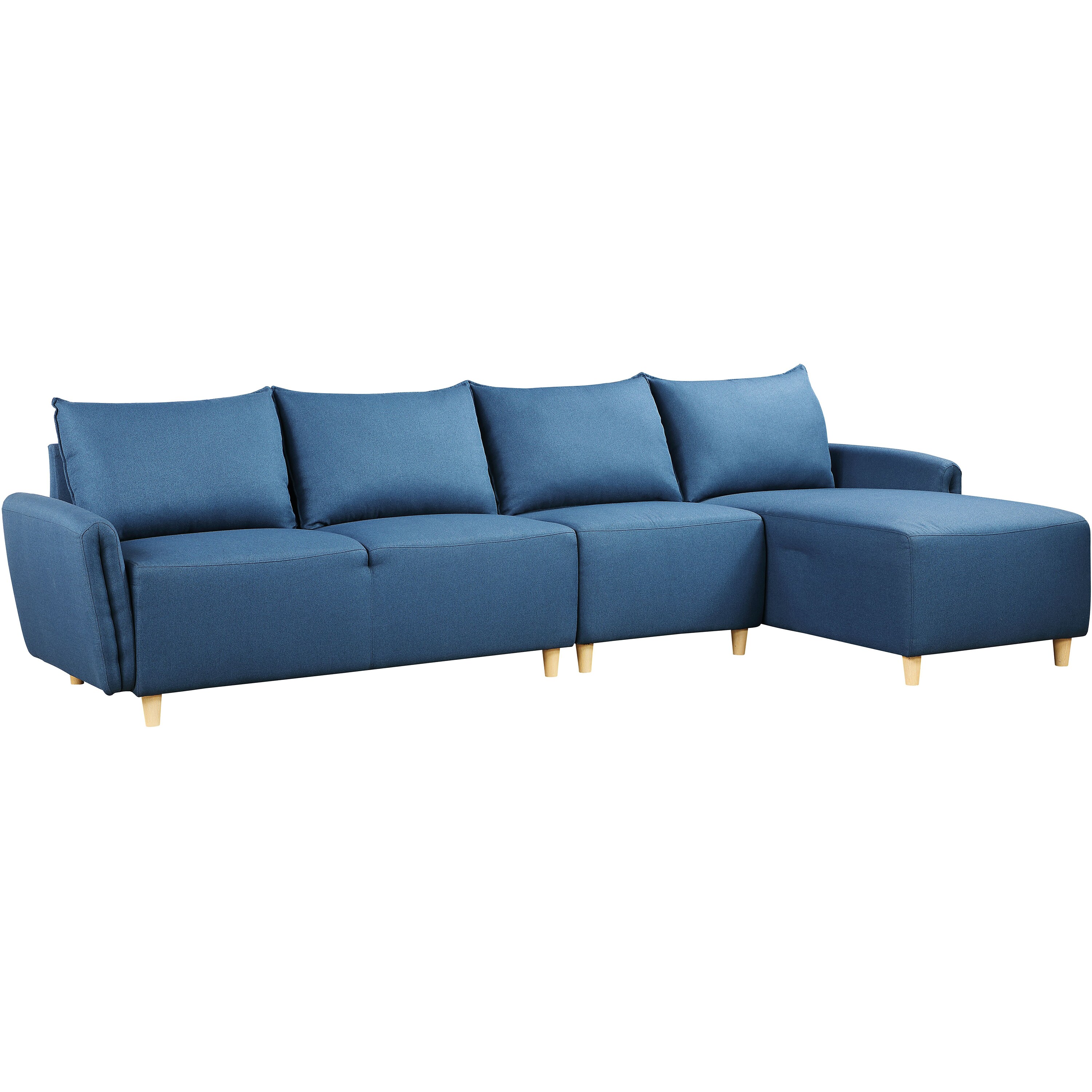 Venetian Worldwide VA-51820 125-in Casual Blue Sectional