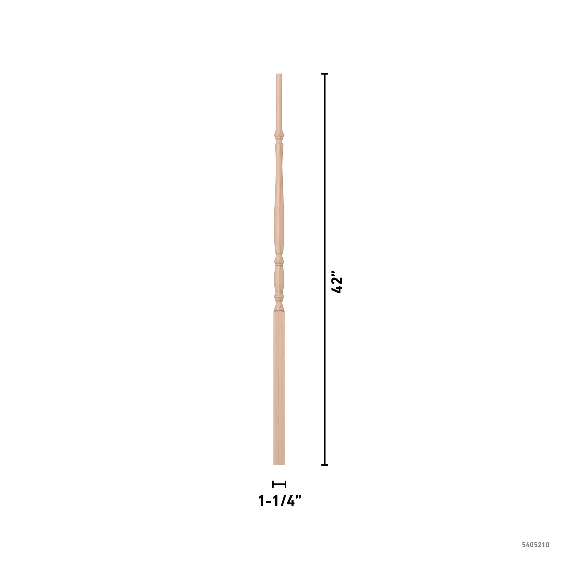 L.J. Smith Stair Systems LJP-2415-M 42 Interior-Stairpart-Balusters - View #4