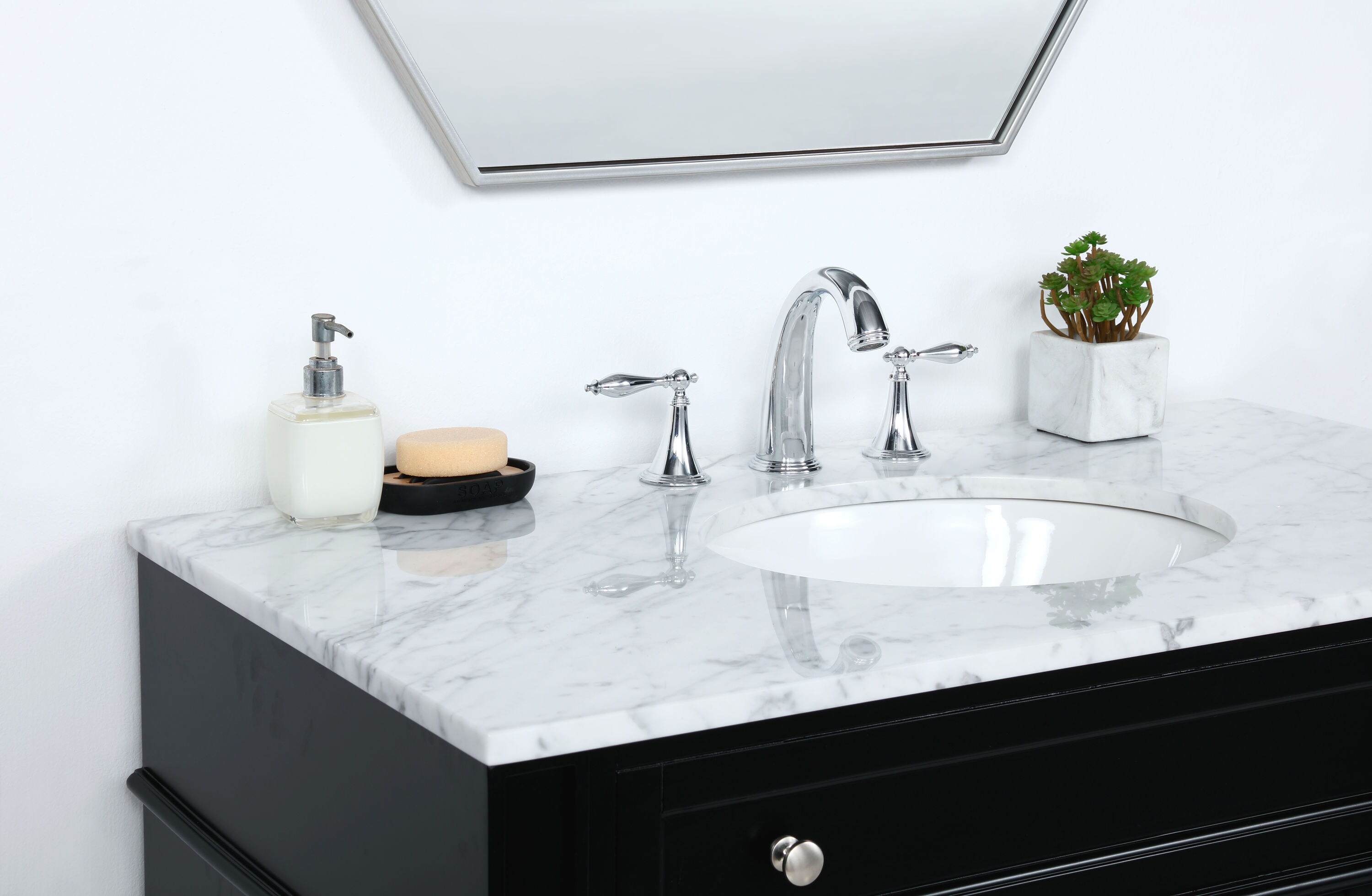Elegant Decor HF37620BK Bath-Vanity-Combo - View #5