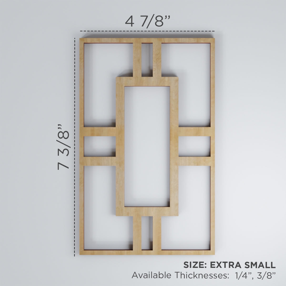 Ekena Millwork WALW08X08X0375HASAL Wall-Panels - View #2