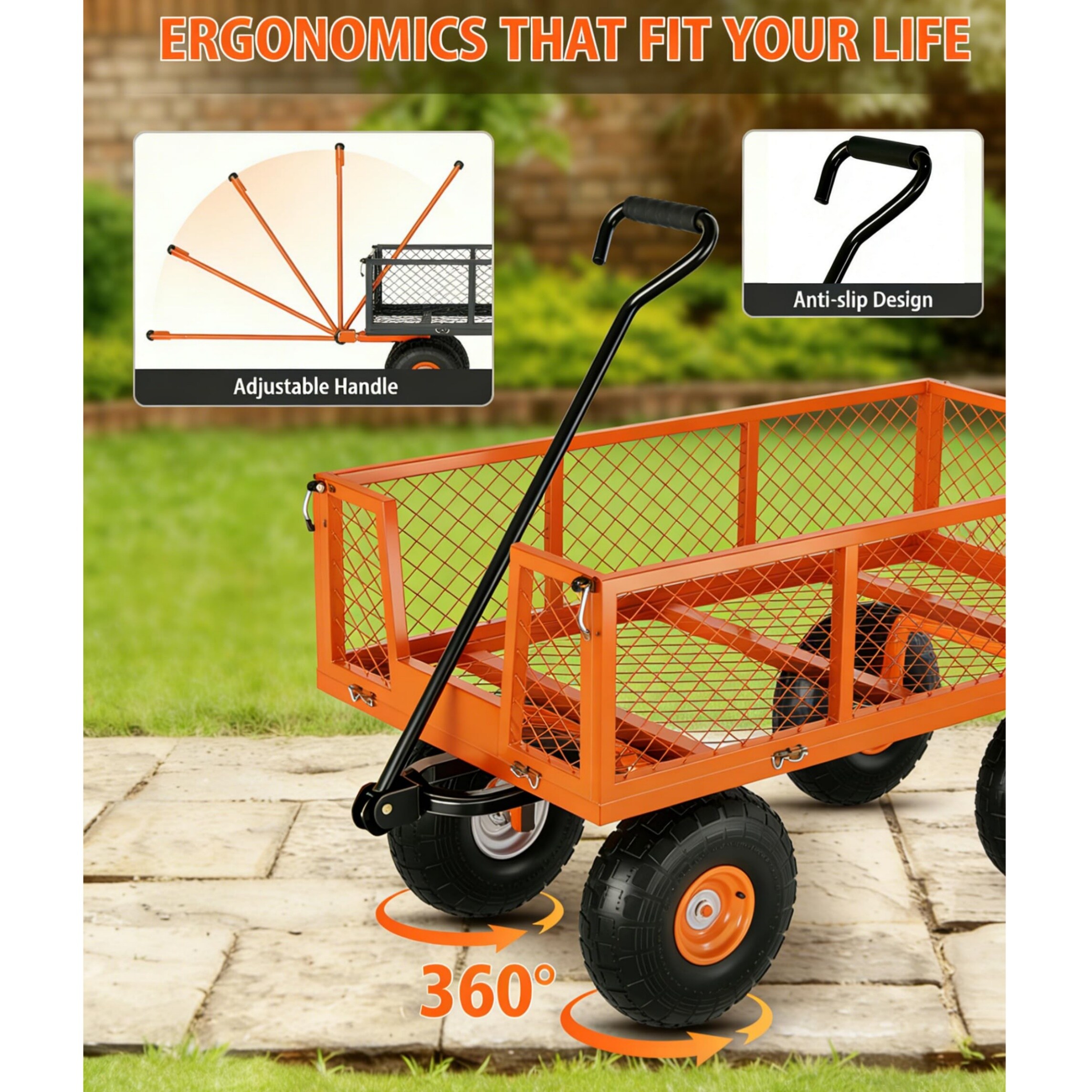 IdealHouse BLO-FOBS-H6Z Yard-Carts - View #3