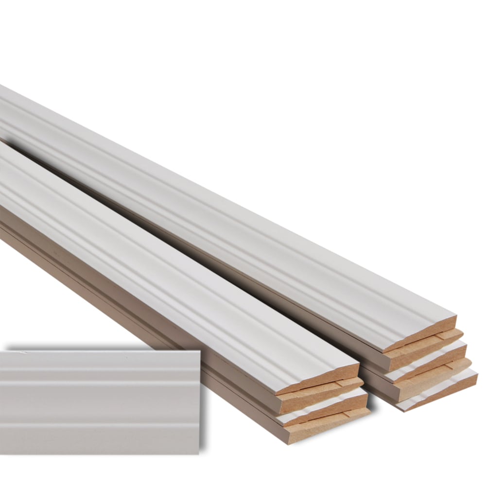 Reliabilt 12 In X 3 14 In X 12 Ft Colonial Primed Mdf 631 Baseboard Moulding 10 Pack At 5884