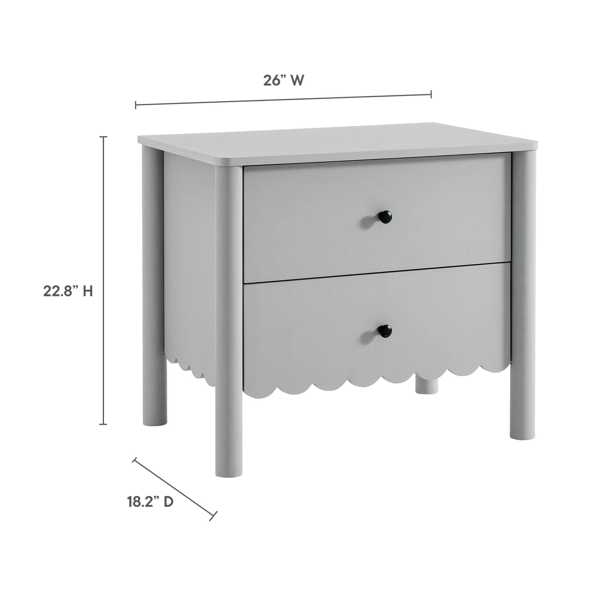 Modway MOD-7206-LGR nightstands - View #3