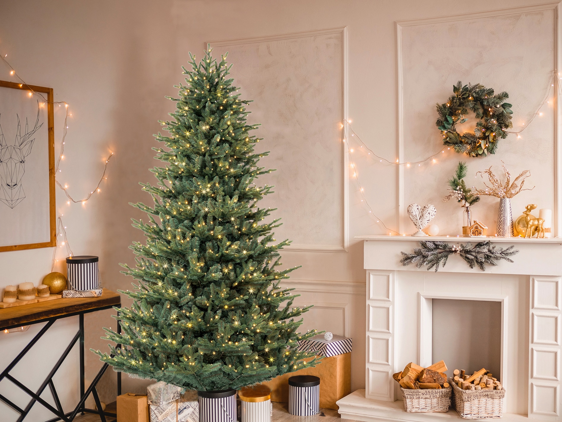 GE 25107LO Artificial-Christmas-Trees - View #4