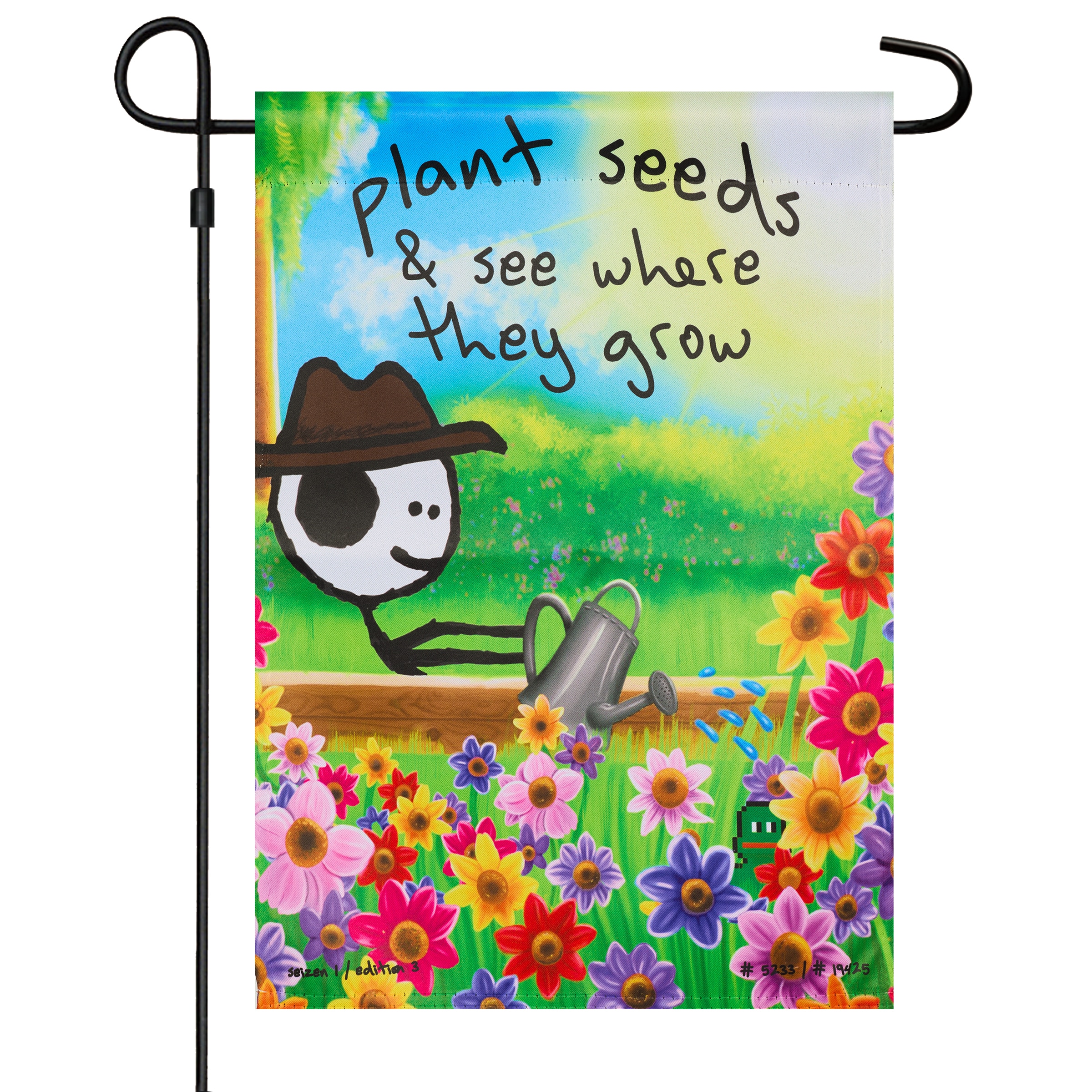 Evergreen Seizenals 1-ft W x 1.5-ft H Spring Garden Flag at Lowes.com